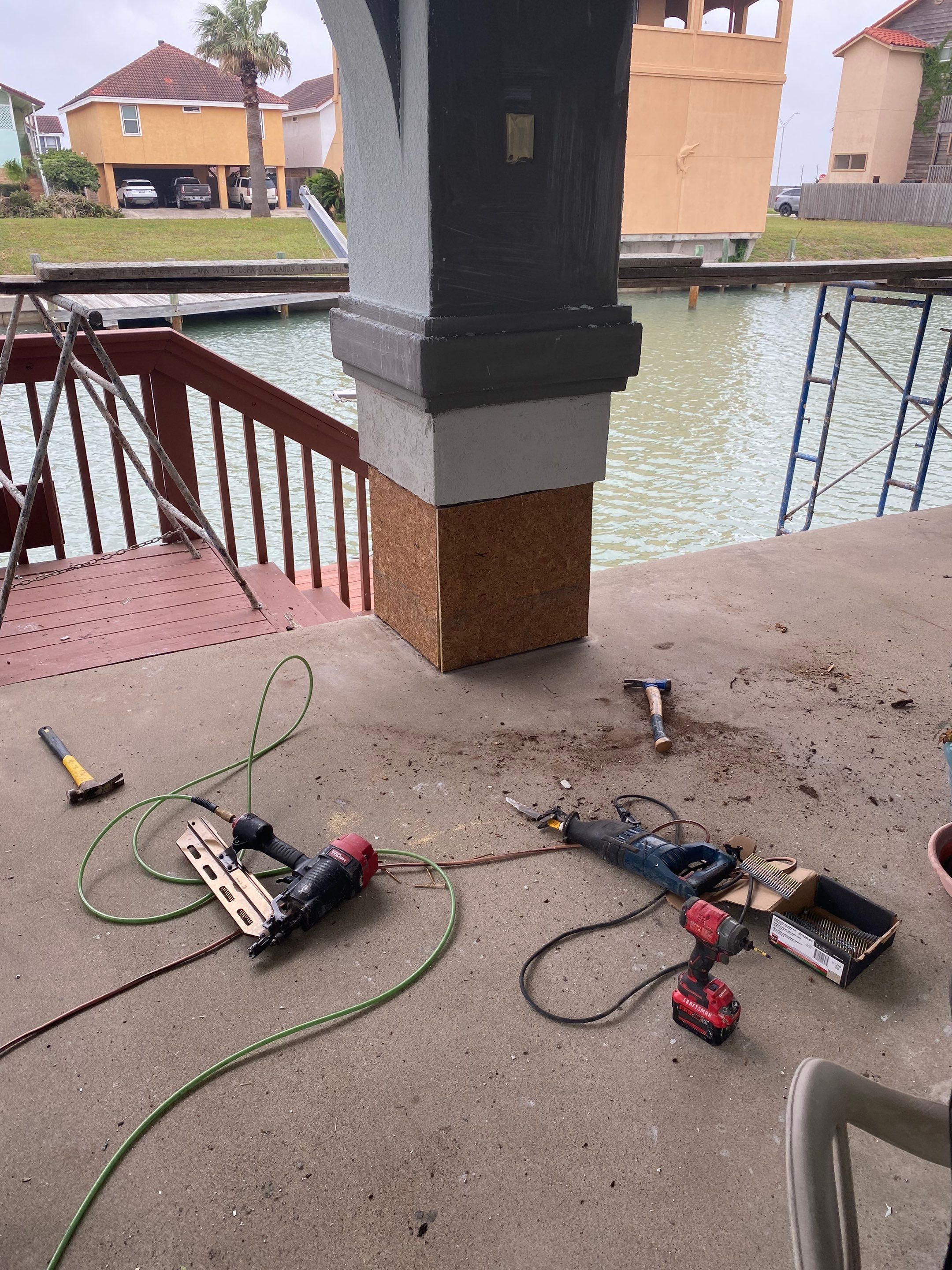 Waterfront Stucco Remastered by Bayfront Roofing and Construction