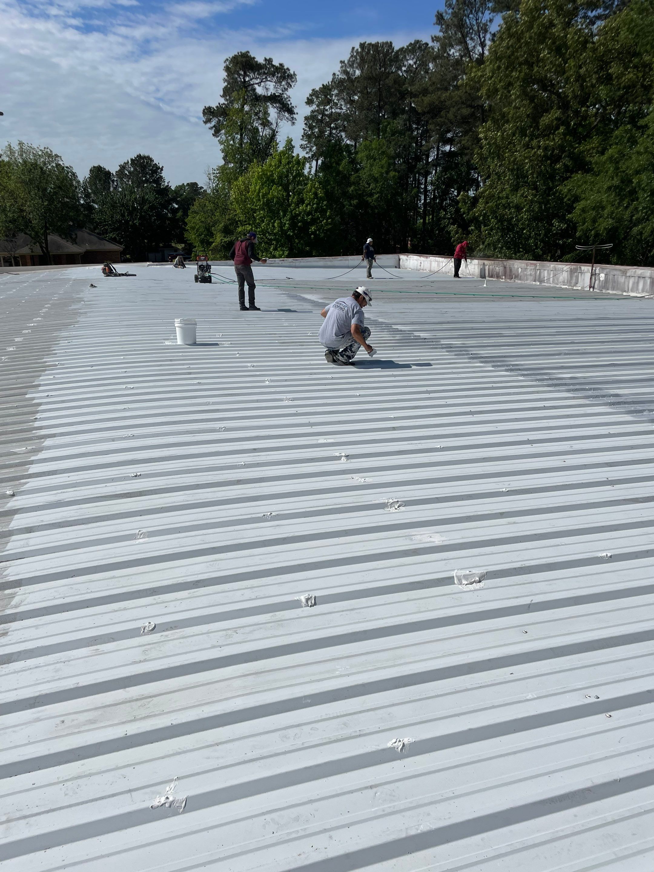Office Building in Texarkana by Hostetler Roofing