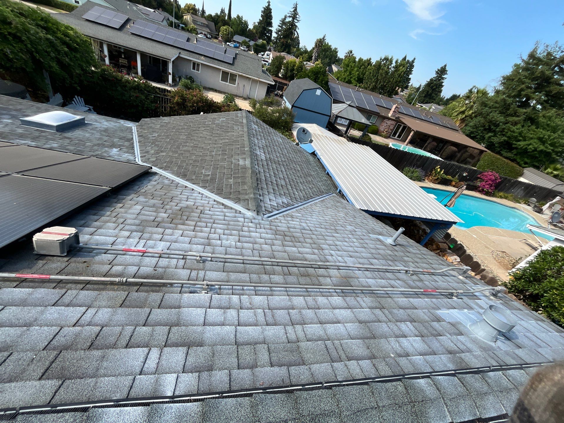 Roof Rejuvenation using Roof Maxx Treatment by Roof Maxx of Folsom