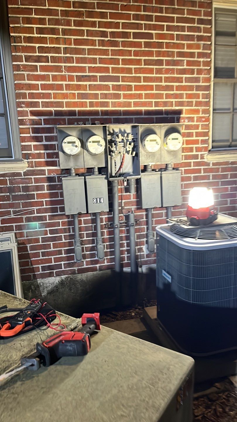 4 Gang Meter Center Replacement by JaxPowerPro