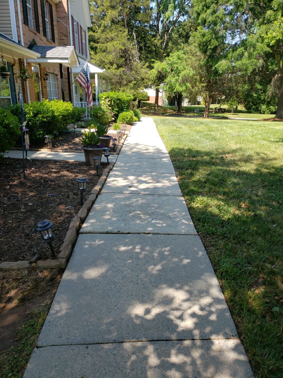 Gutter Cleaning using water by G&H Home Tech Pros LLC