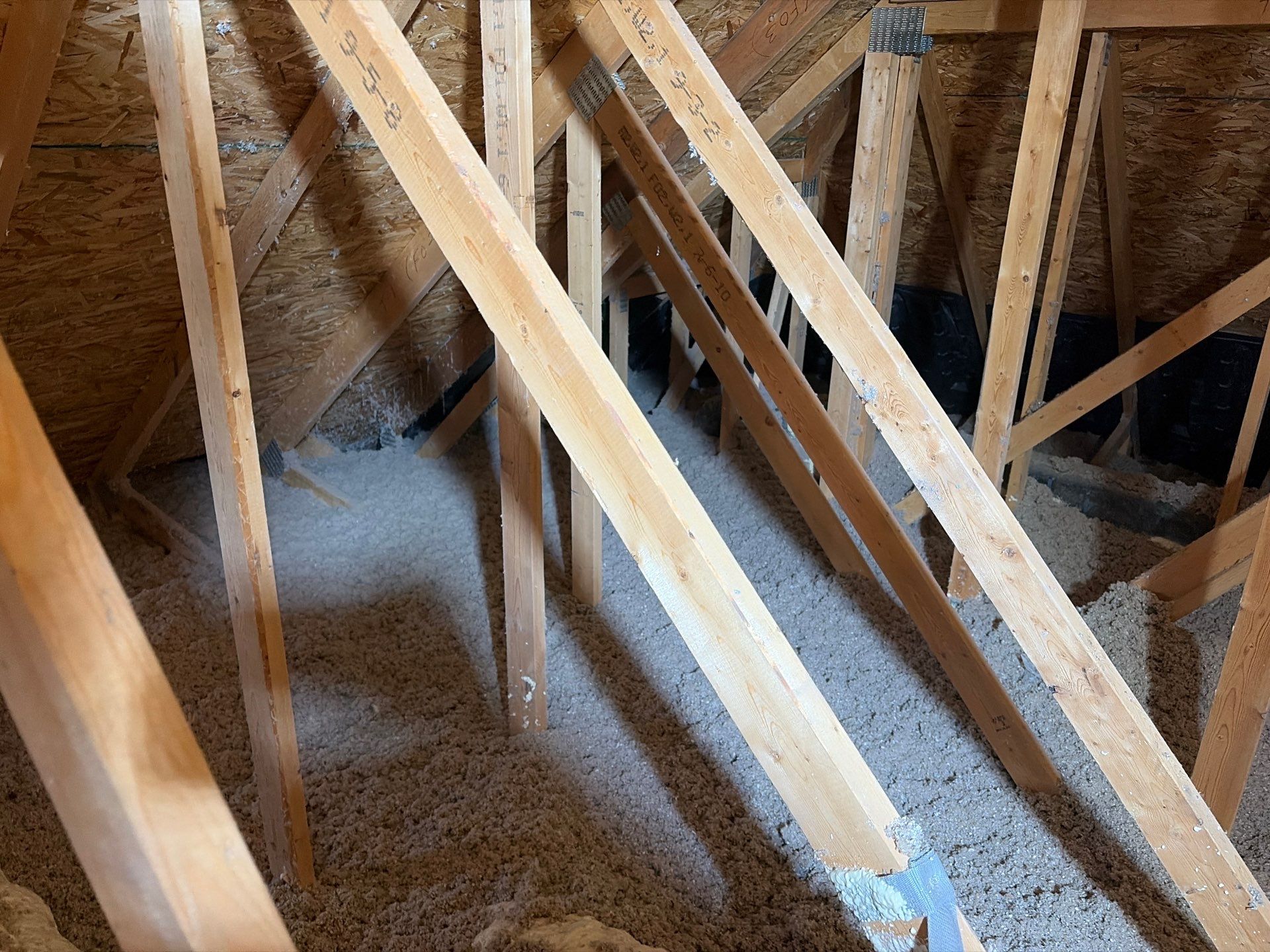 Sanitizing and Transforming a 2,100 sq ft Attic for a Better Home Performance by Home Environment Solutions