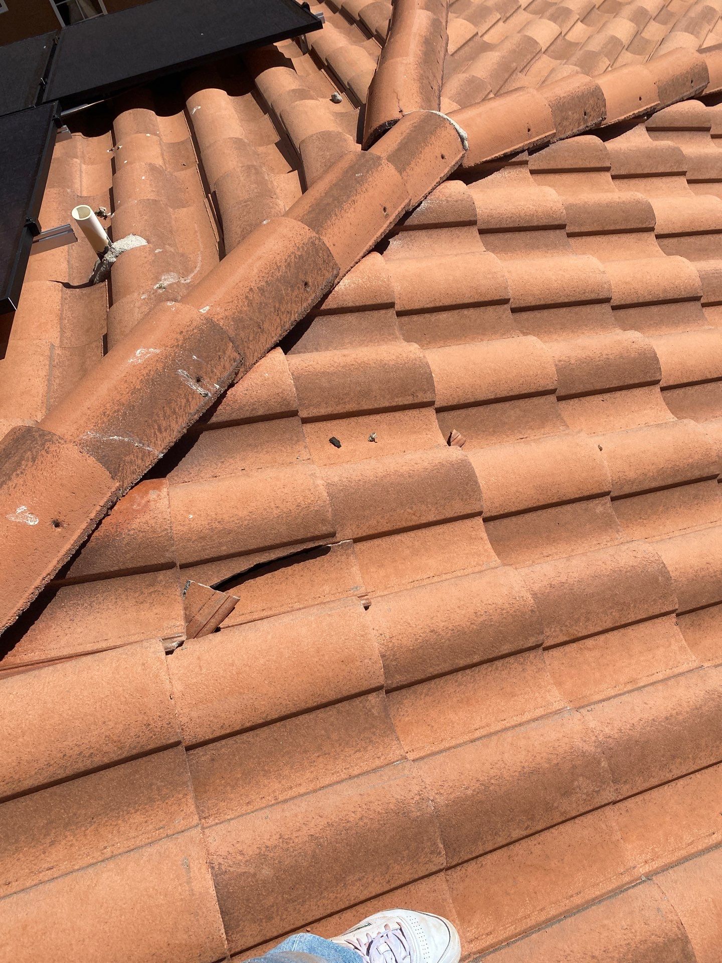 Terracotta Concrete Tile by Reimagine Roofing