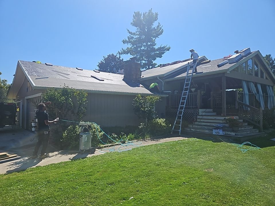 Residential Roof Replacement using Owens Corning Duration, Black Sable by Absolute Roofing and Construction