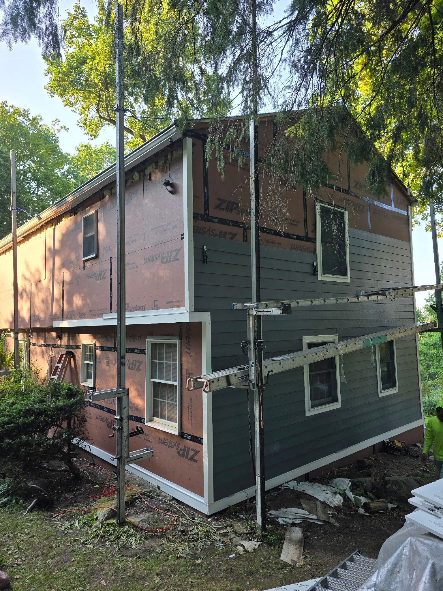 New Fairfield CT Transformation by Ideal Siding 