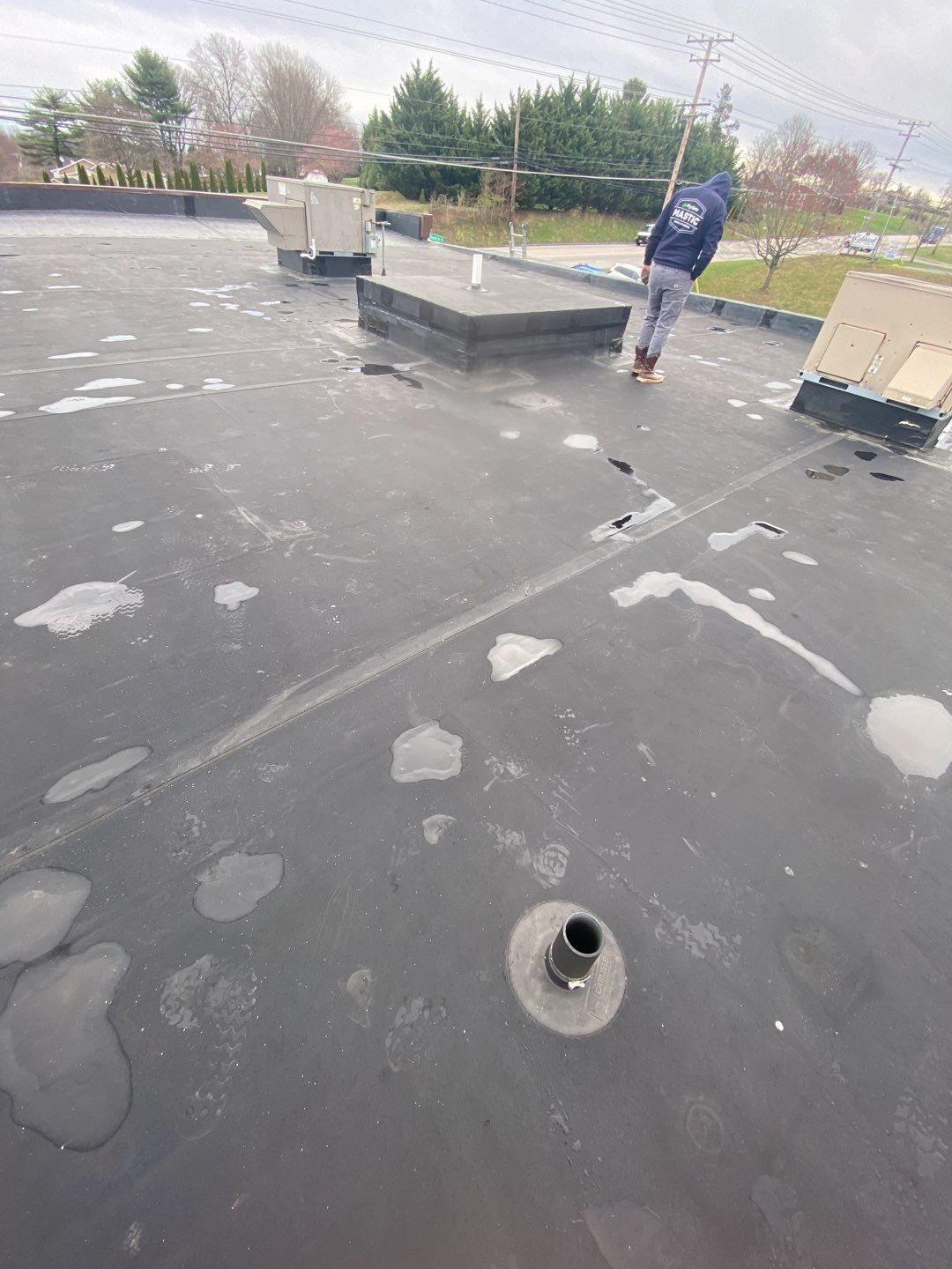 Silicone Roof Coating in Manchester, MD • Premier Dental by Seipp Roofing, LLC