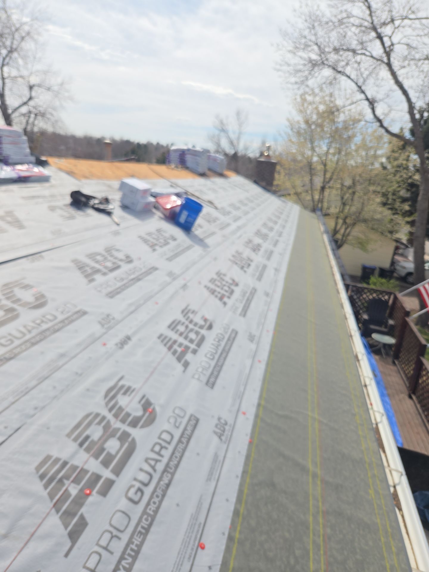 New Roof using Tamko - Stormfighter Flex - Black Walnut by RTP Roofing Company