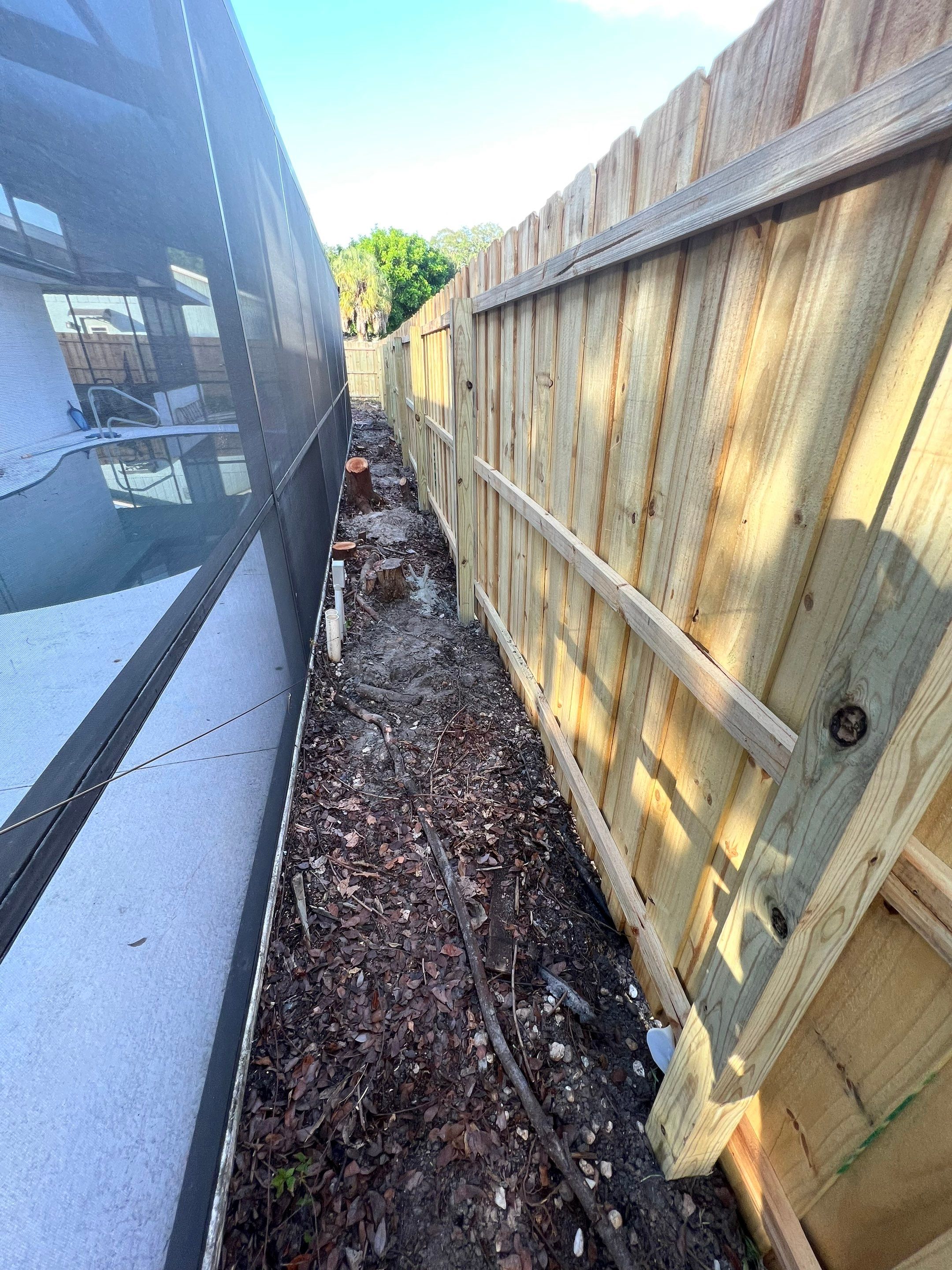 Bradenton, FL 6ft. Tall Board on Board Privacy Fence  by Asap fence and gates, LLC