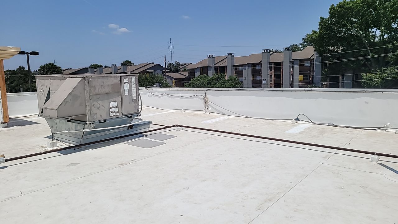 Commercial Roof Replacement using GAF Everguard TPO by Roof Experts