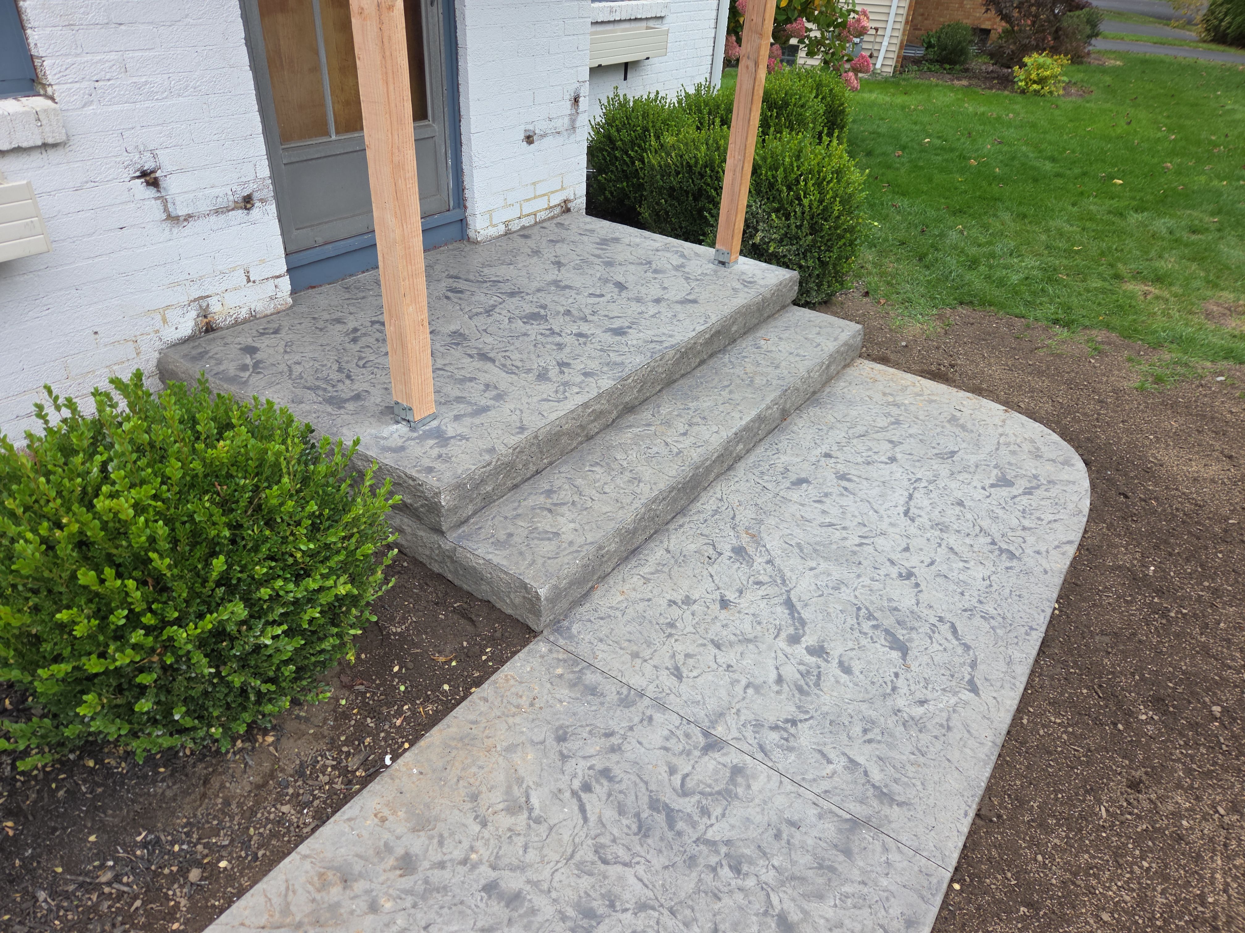 Oxford Slate Stoop and Walkway by NG Masonry & Construction LLC