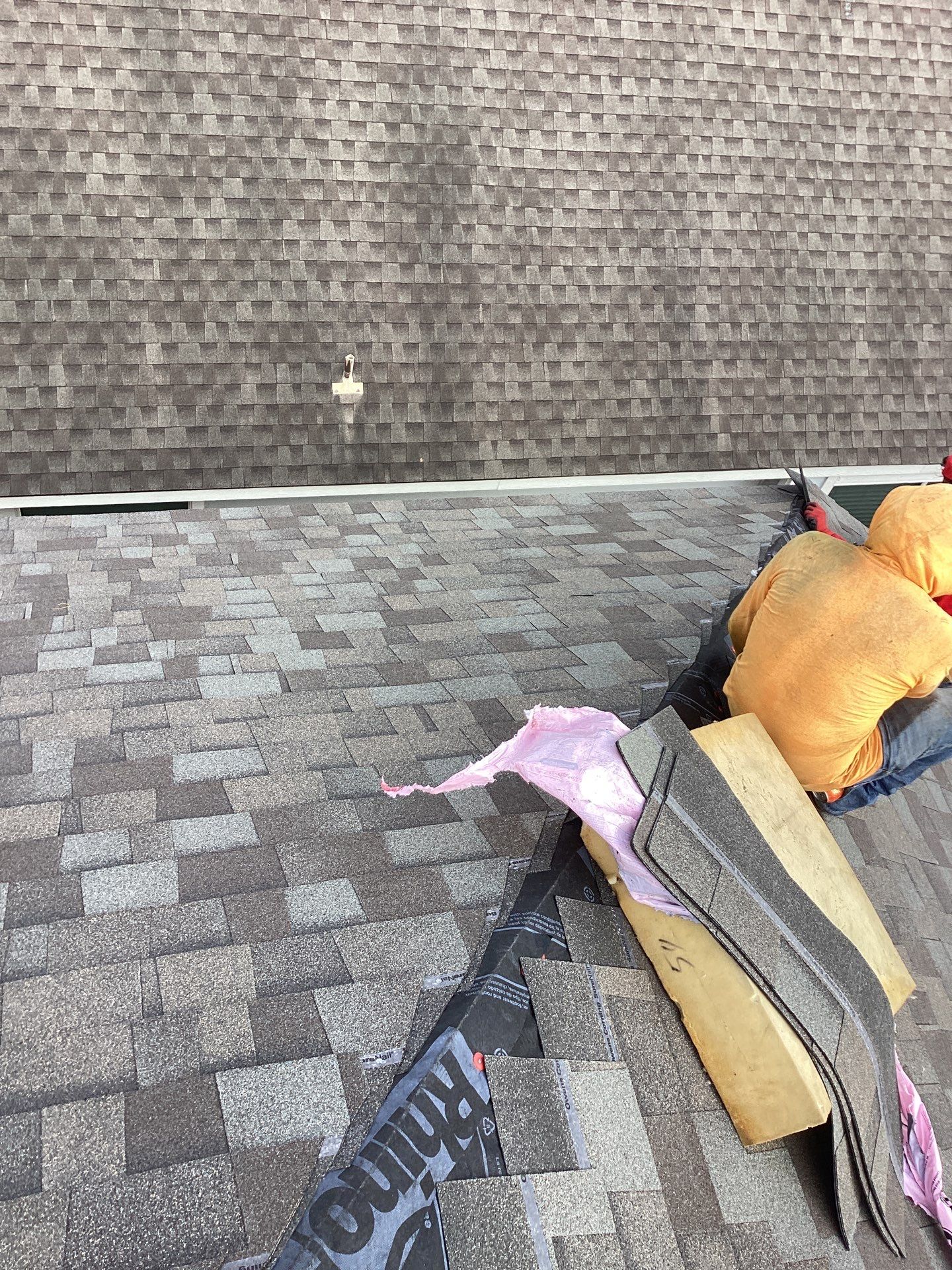 Residential Roofing Installation using Owen's Corning Duration (Lifetime) Shingles by Roof Repair Company