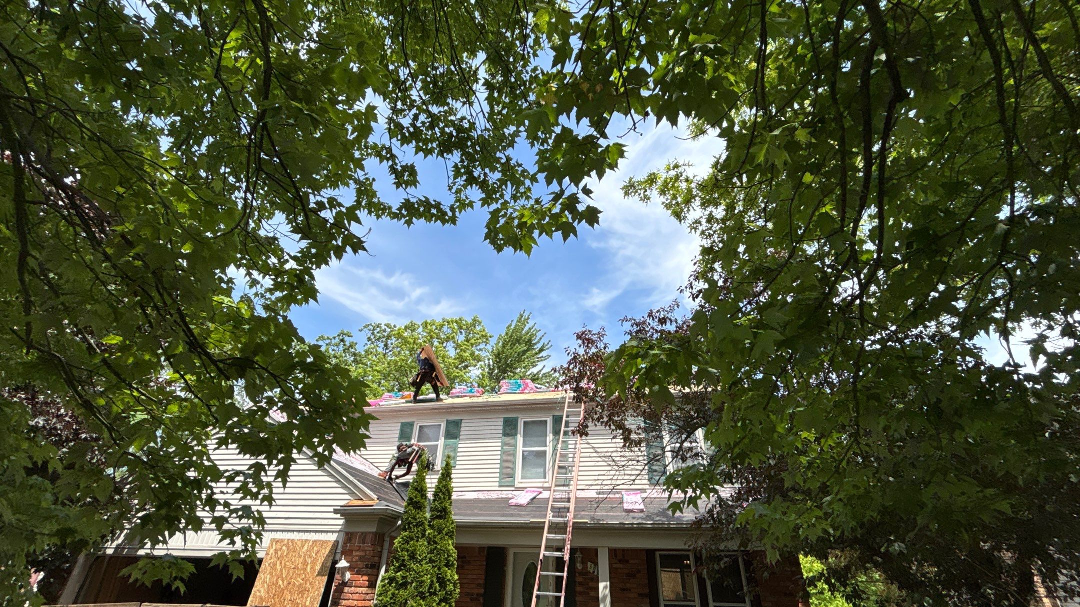 Roof Replacement using Owens Corning Duration Flex by 180 Contractors