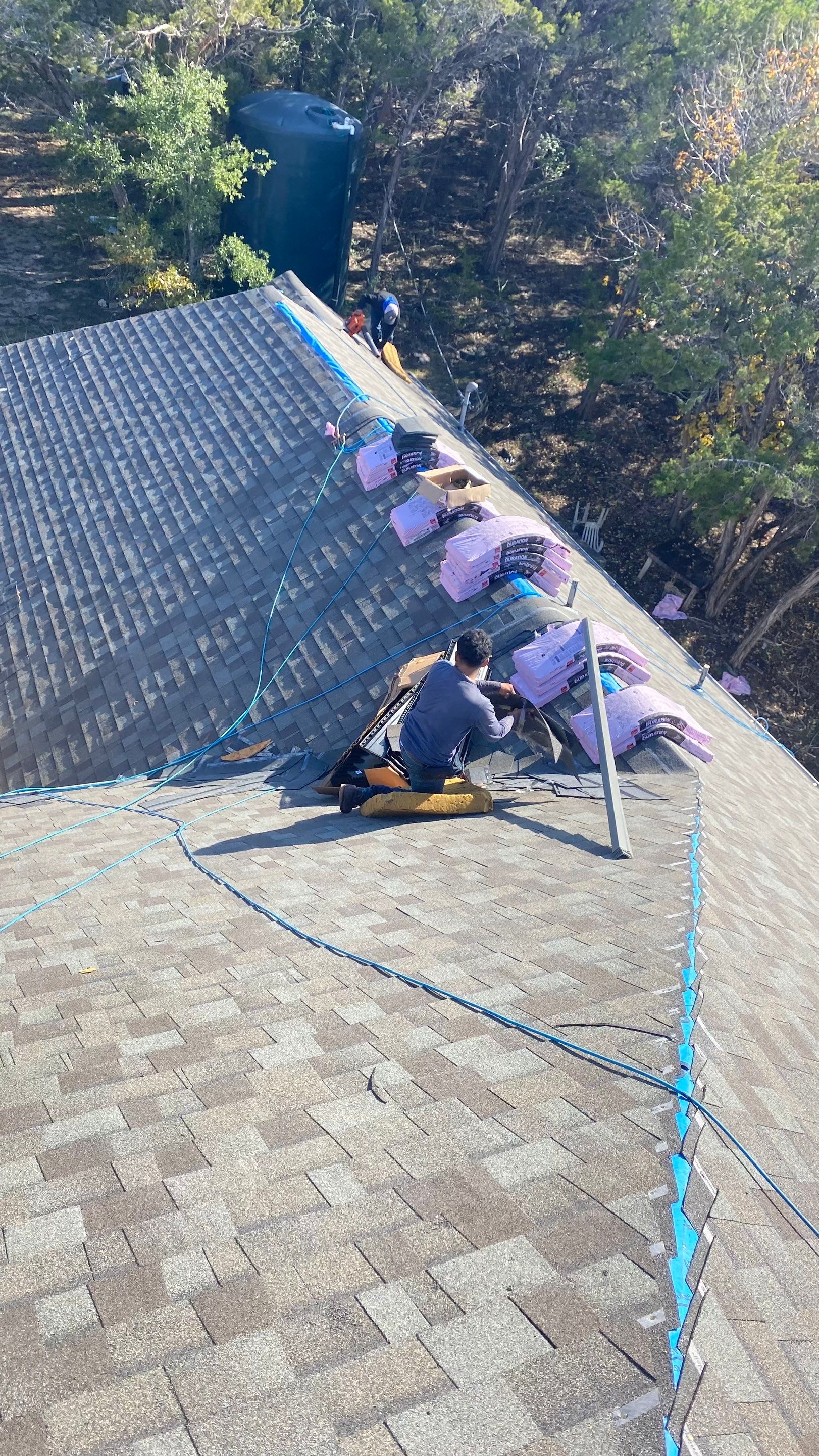 Residential Roof Replacement using Owens Corning 30 year Architectural Shingles by Premier Roofing and Contracting
