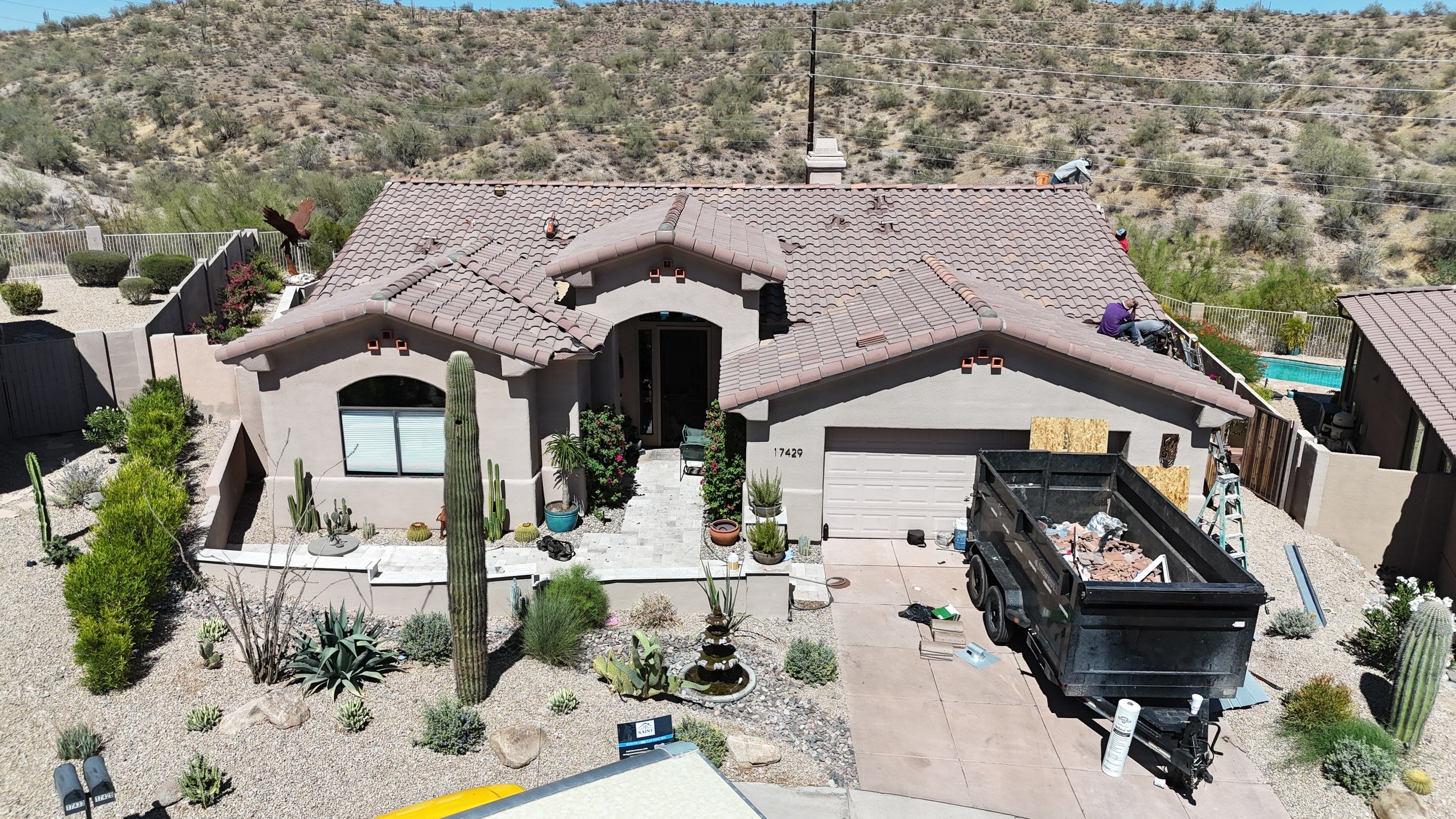 Project in Fountain Hills, AZ by Saint Roofing
