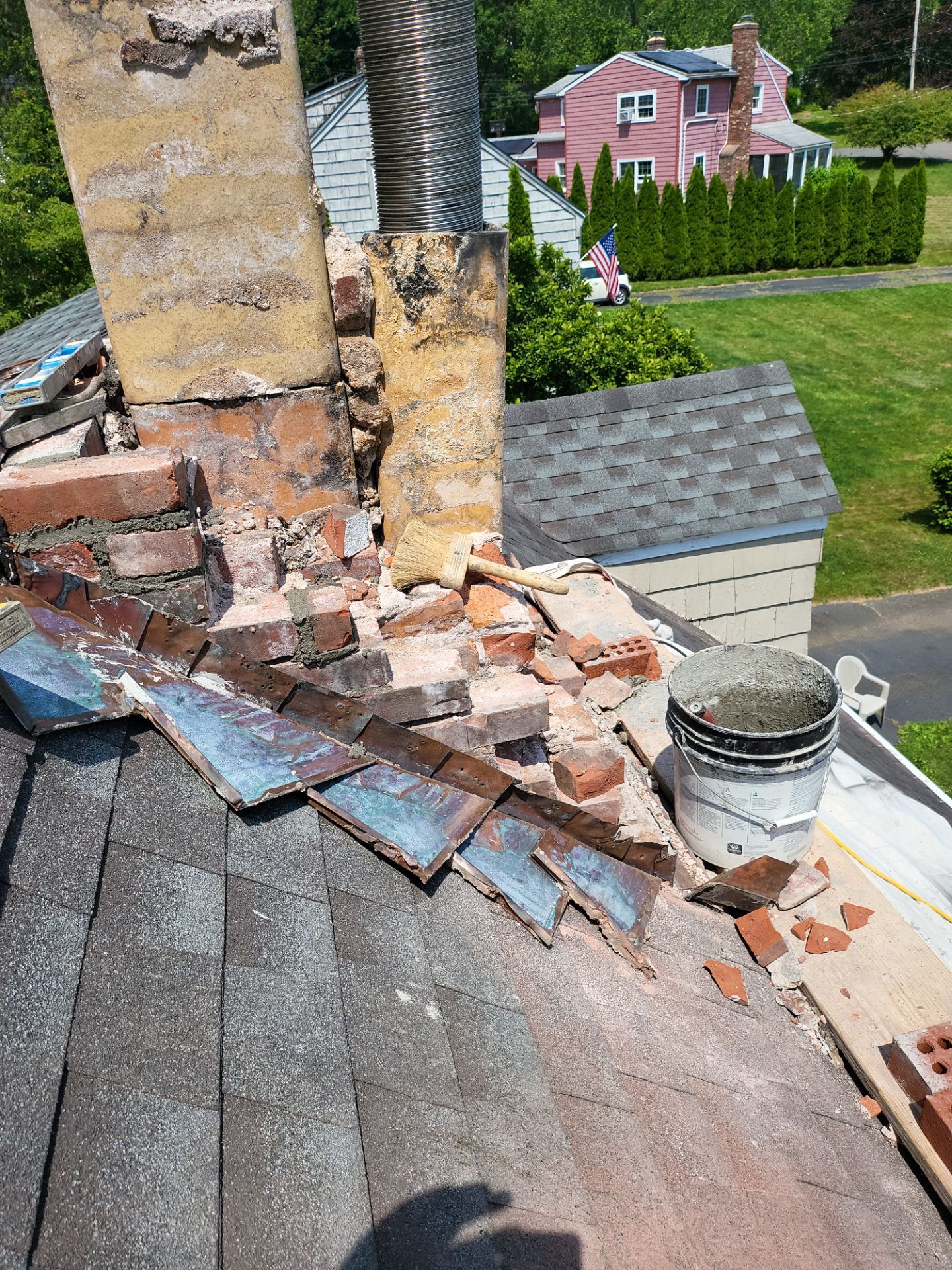 Complete Exterior Estate gray with Pacific Blue Siding by A Plus Exterior