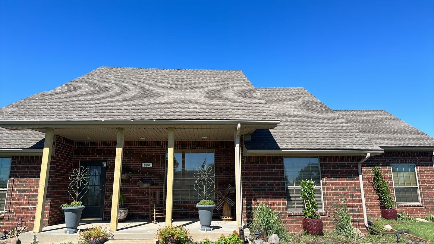 roof replacement in Yukon by McCann's Roofing and Construction