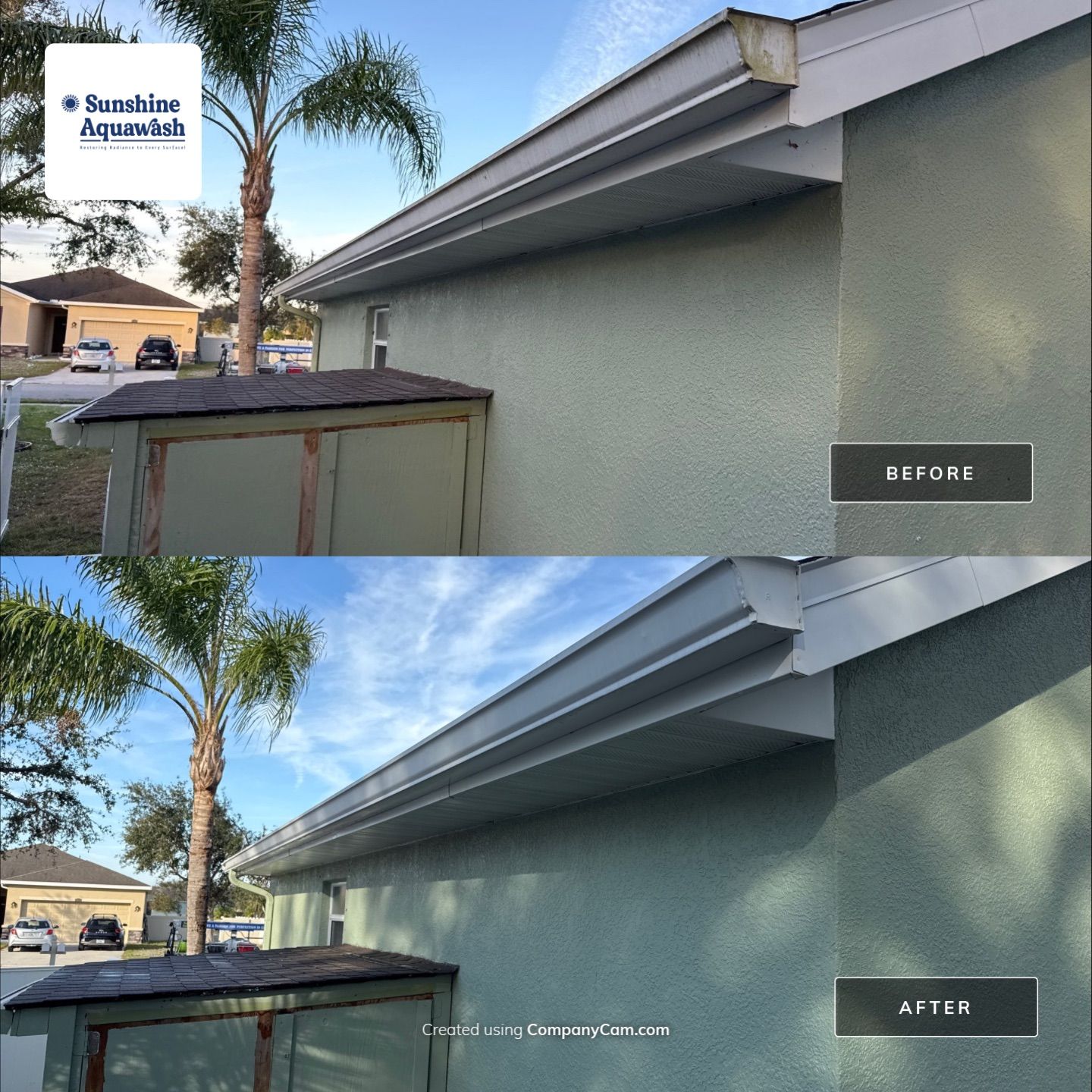 House Wash in Sugarmill Lakes, Palmetto, FL by Sunshine AquaWash