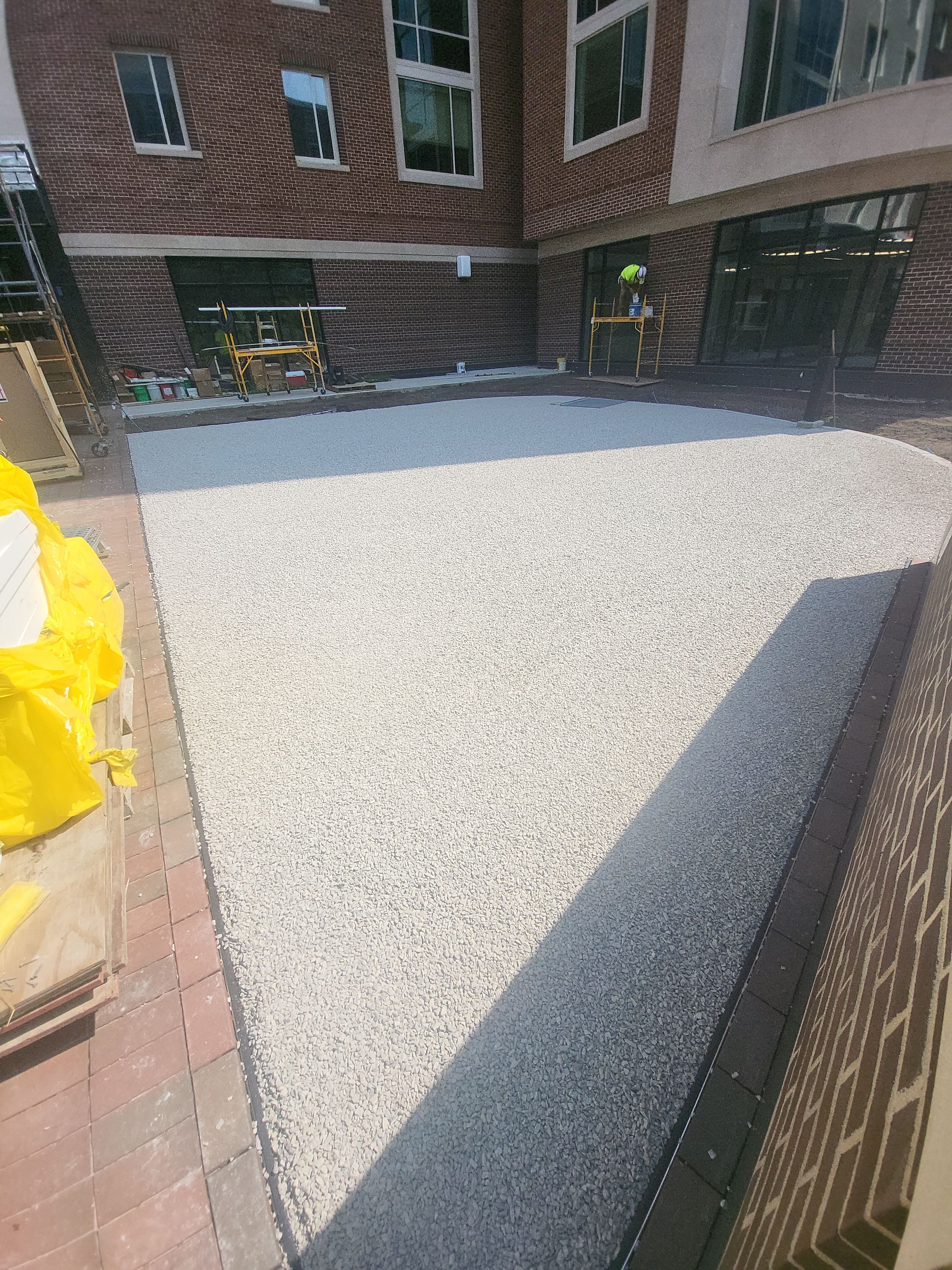 Synthetic Lawn Lounge at Purdue University Hillenbrand Hall by Southwest Greens Midwest