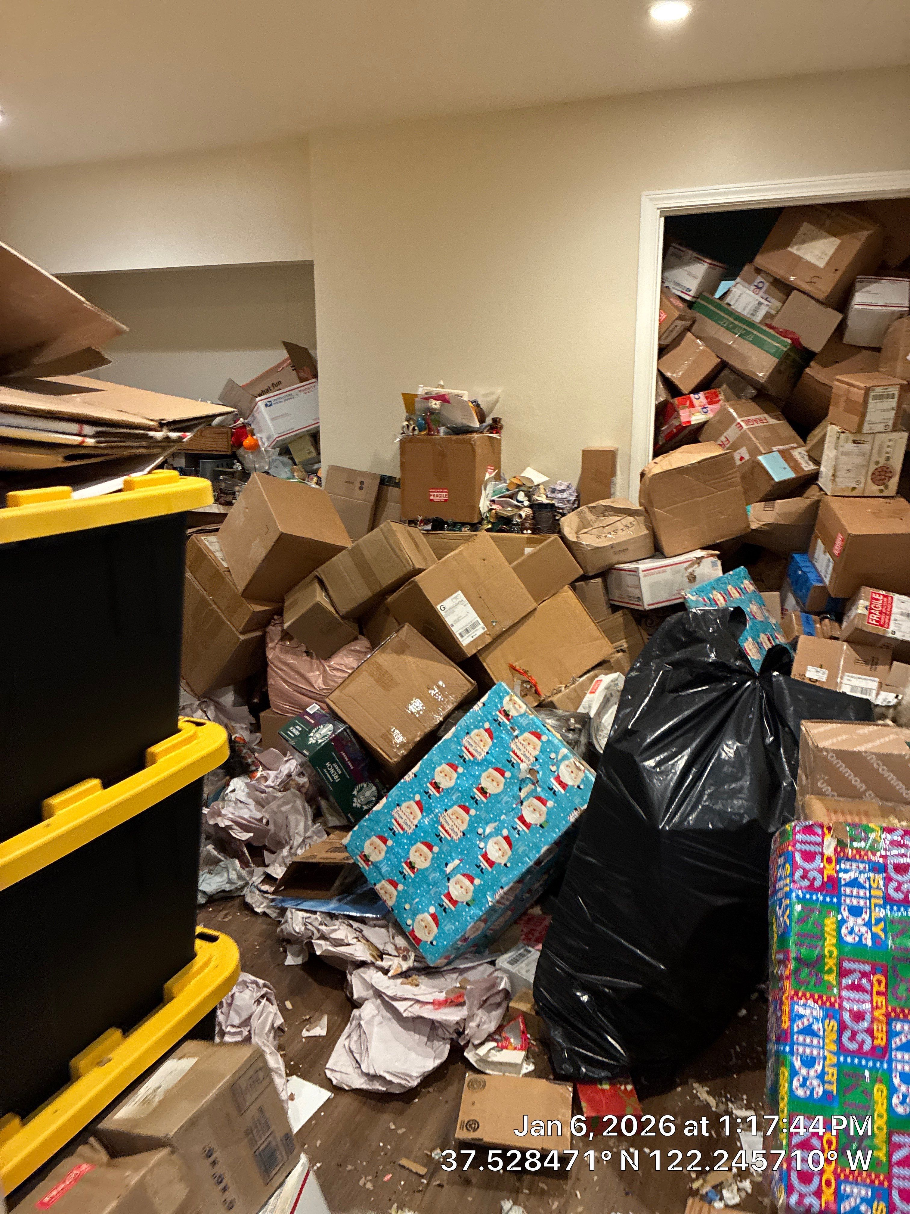 Project in Redwood City by 911 Hazmat Cleanup 