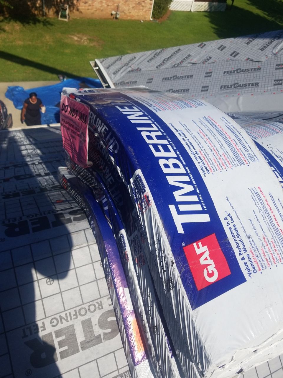 Residential Roofing Installation using Roof Replacement by American Roofing & Construction LLC
