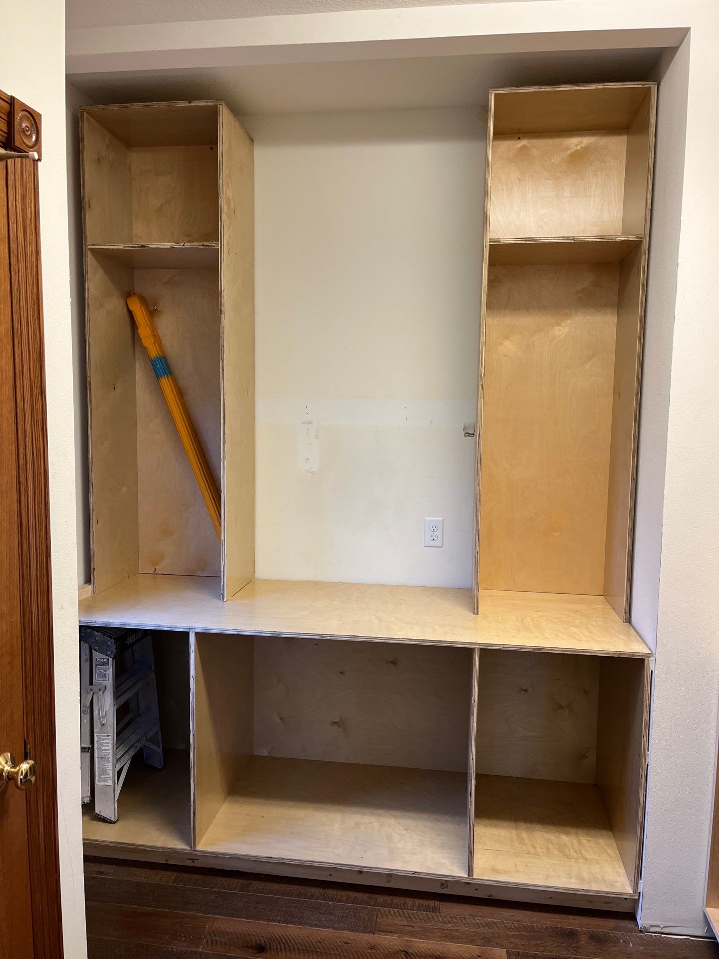 Pantry Built by Cutting edge painting 