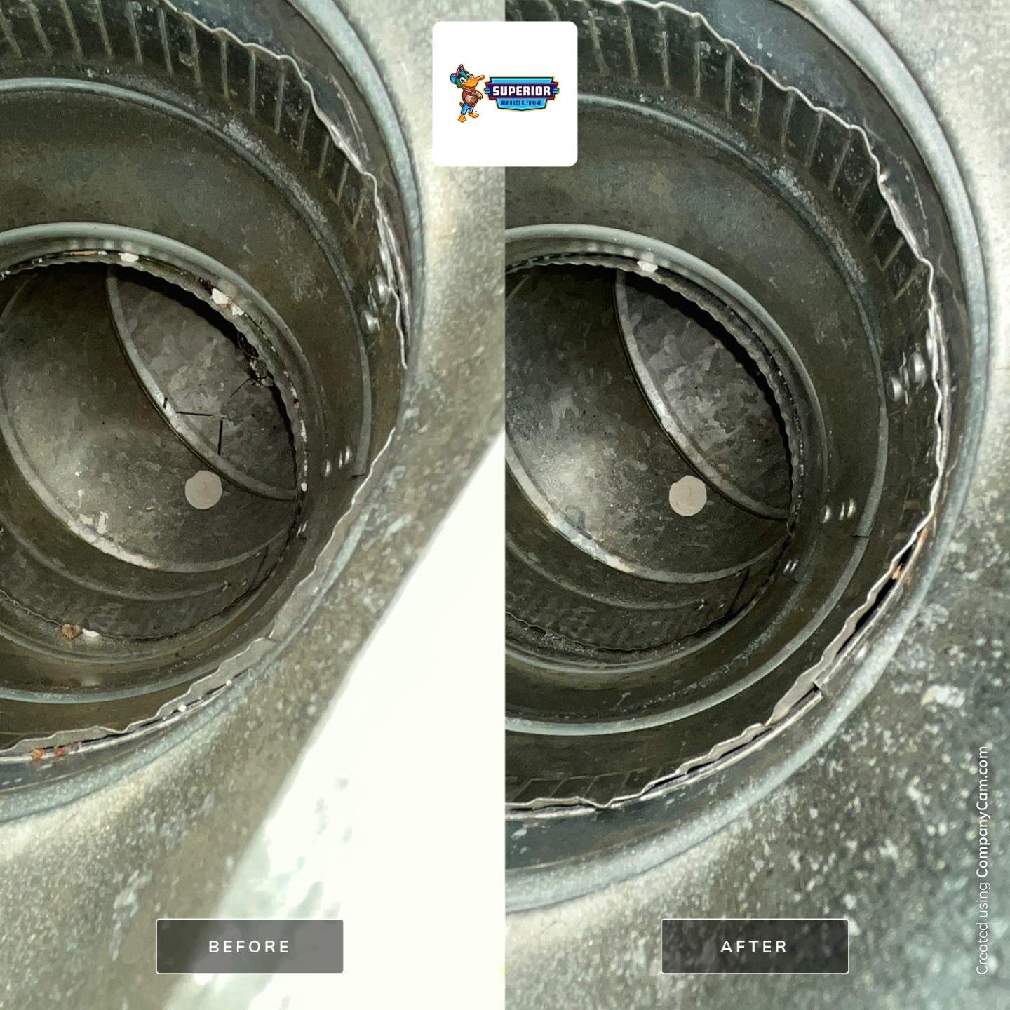 Air Duct Cleaning With a Vacuum Truck in Wampum, PA by Superior Air Duct Cleaning