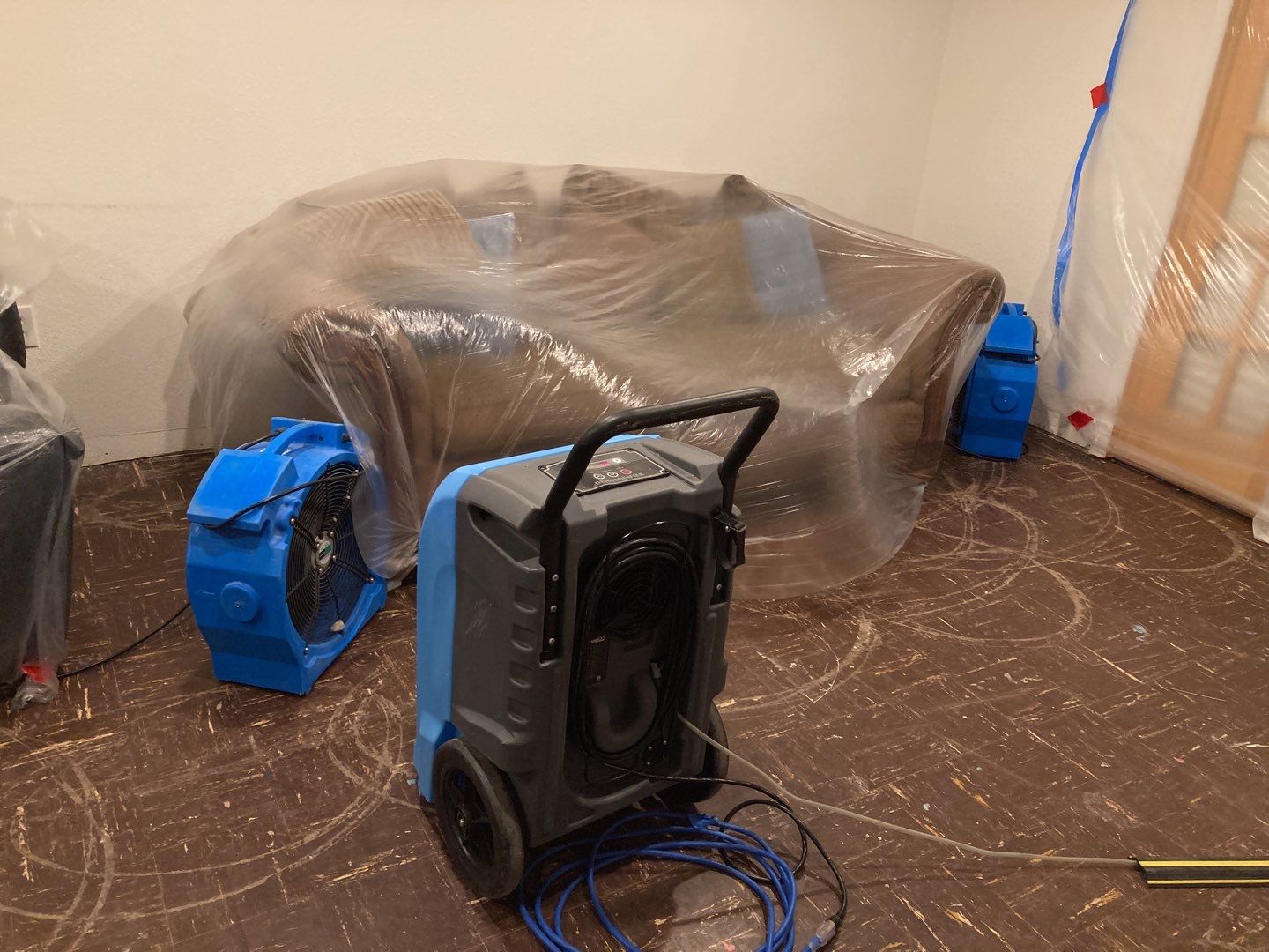 Sewage Backup using Air Scrubber by Accountable Home Services
