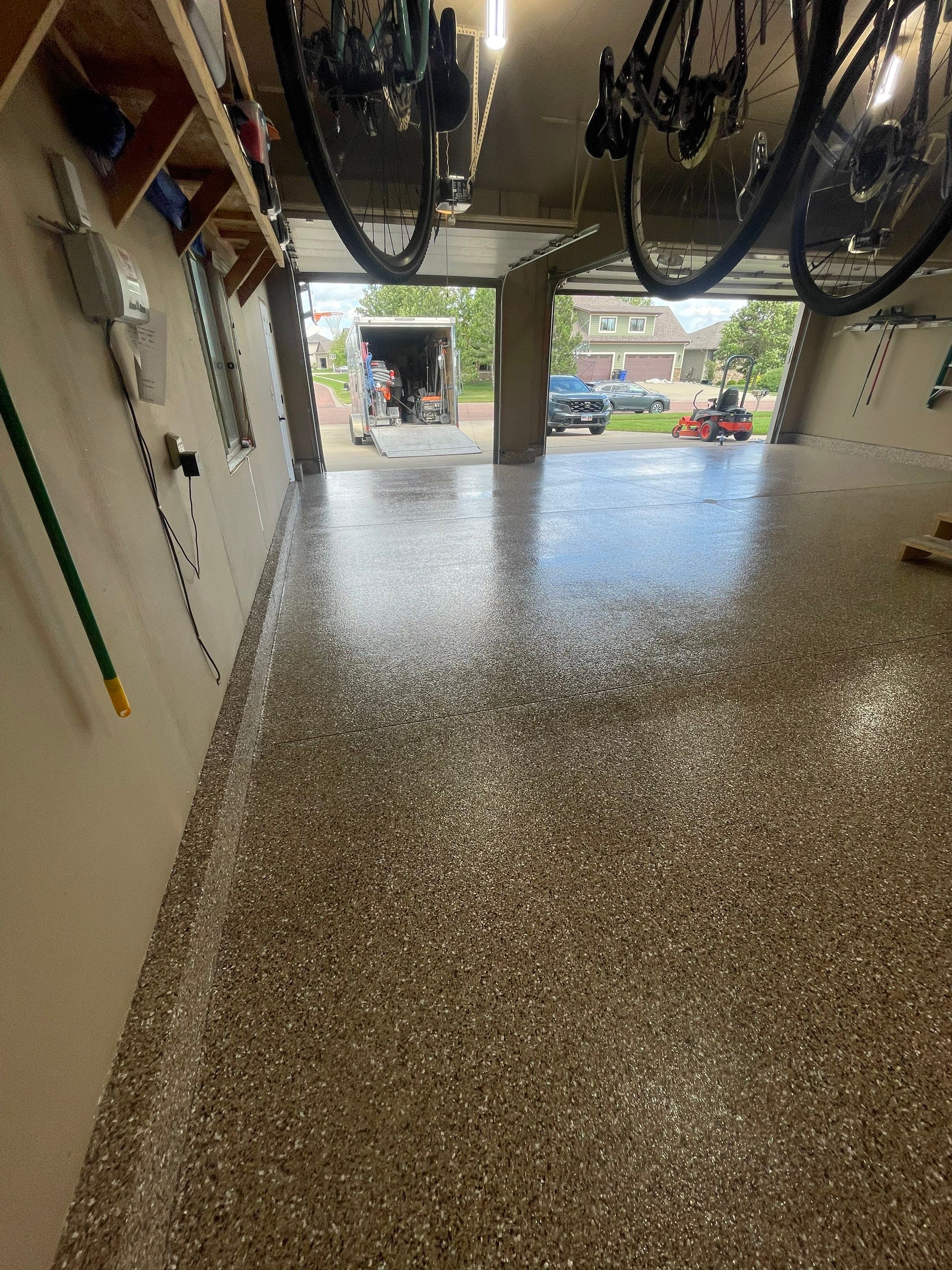 Garage Floor Coating in Tea, South Dakota by Select Painting, Coatings & Garage Cabinets