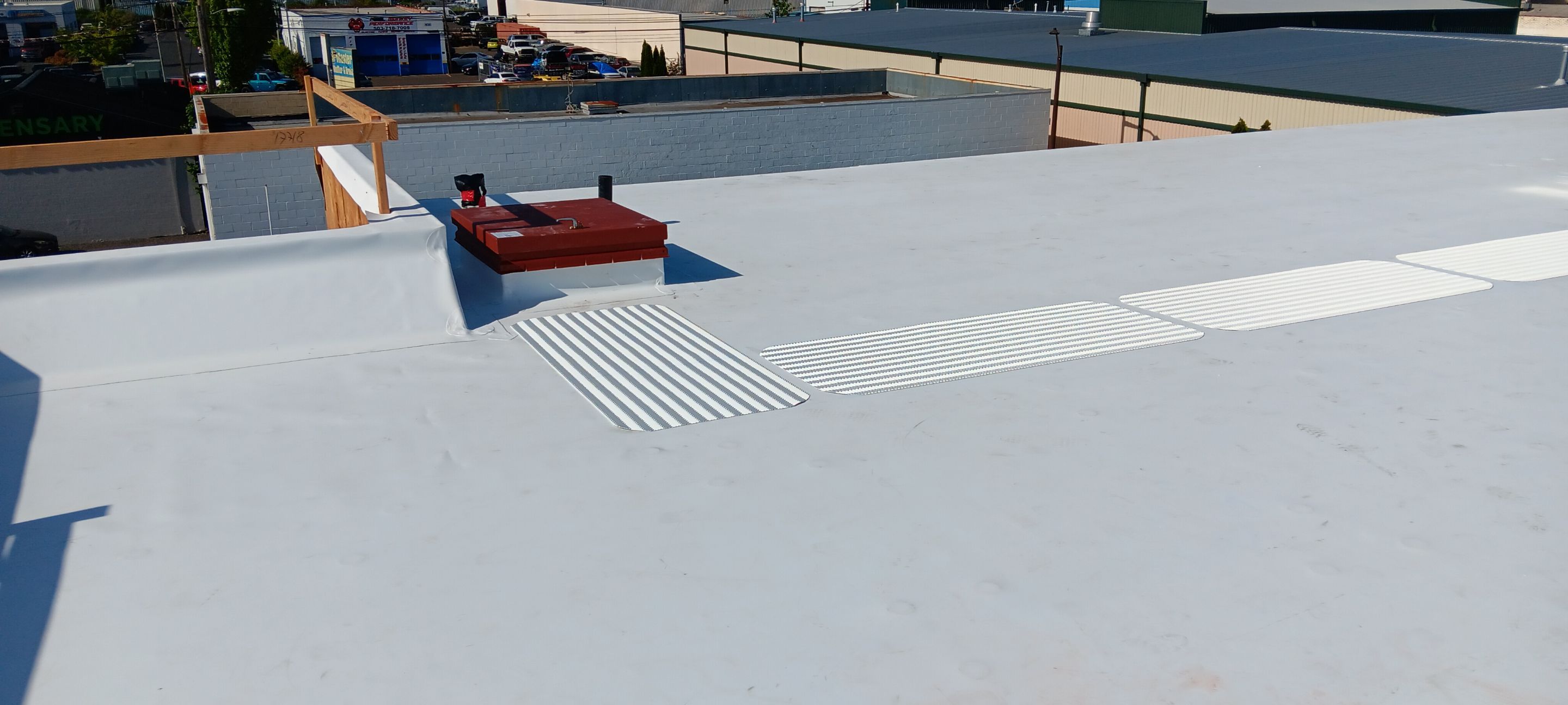 Commercial Roofing Replacement using TPO by Vitan Construction LLC 