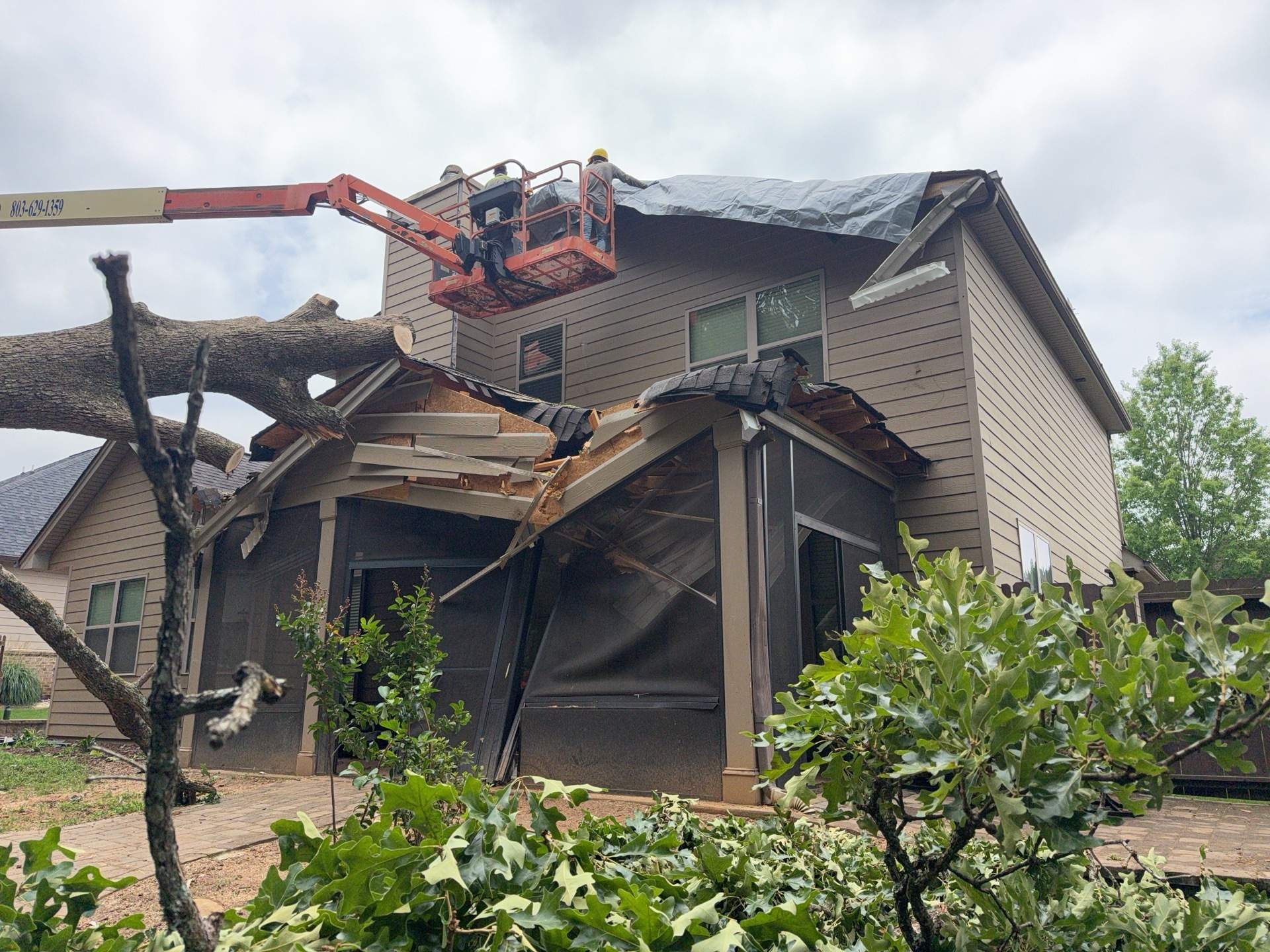 Storm Damage  by Exterior Genie, LLC