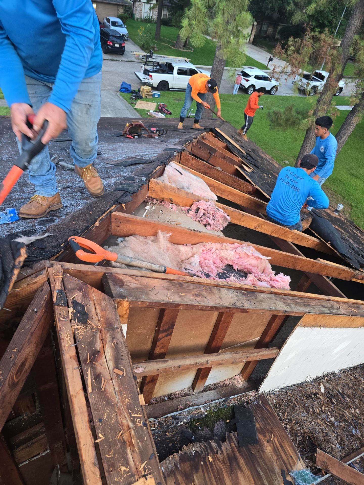 Roof Replacement Spring by Roof Repair Company