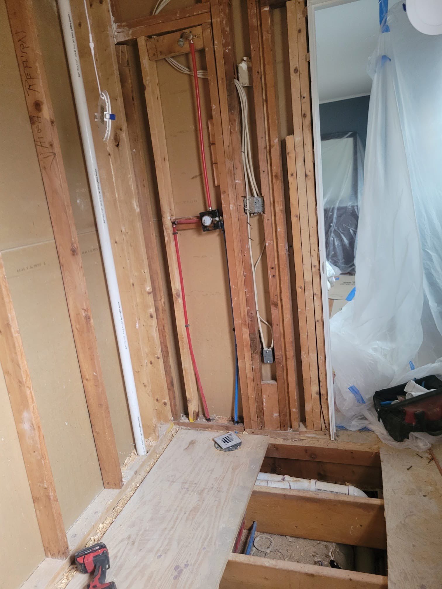 Bathroom Remodel using Tile by Home Concepts Construction