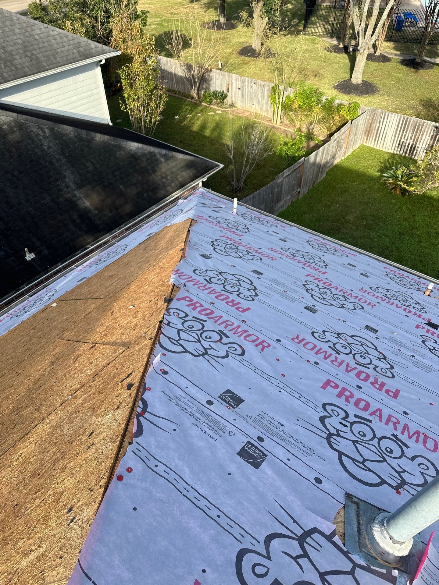 Project in Katy by Motion Roofing