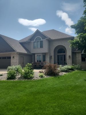 5" Gutters in Becker