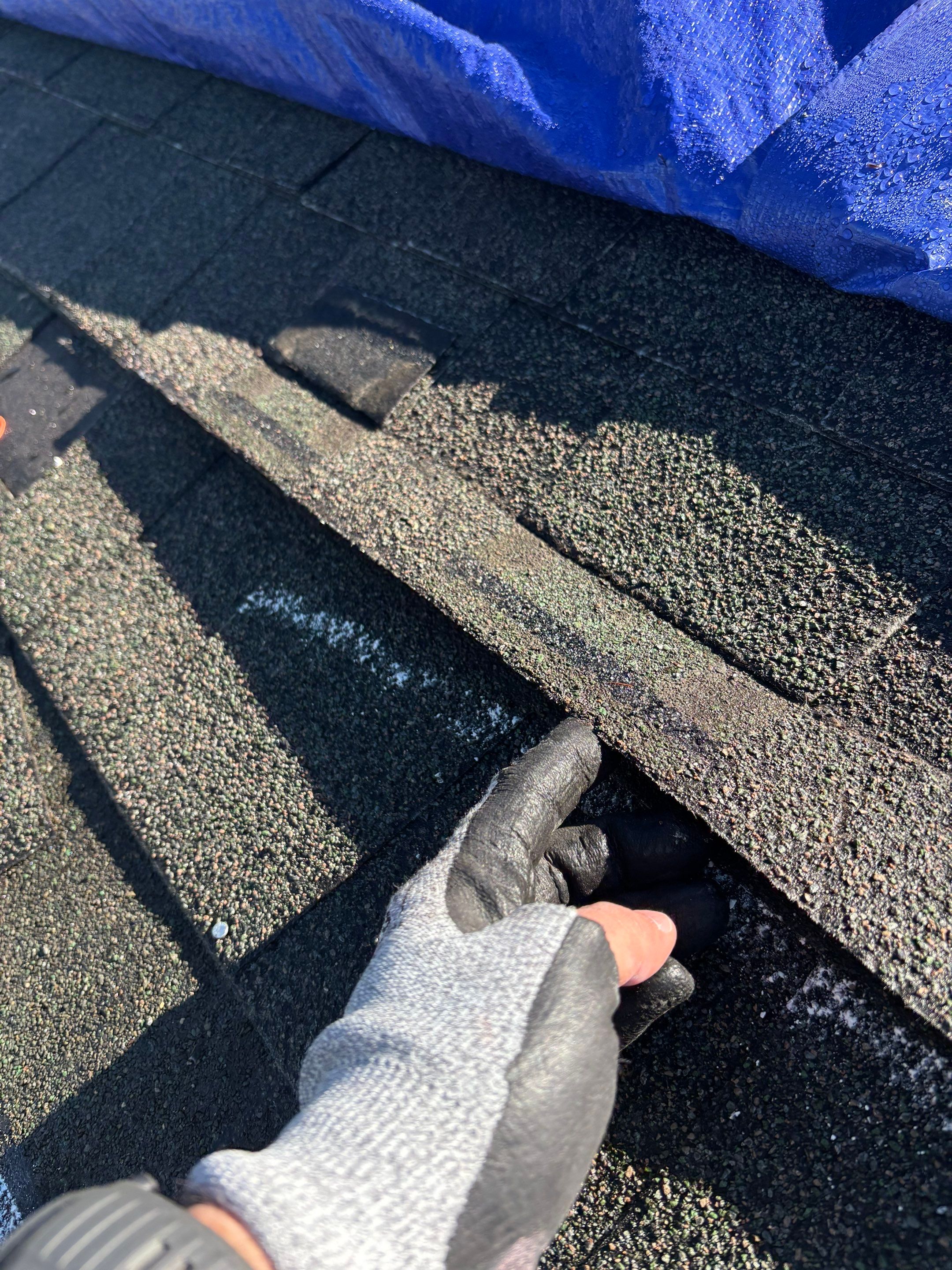 Roof replacement by wind damage by Just Brilliant Restoration JBR