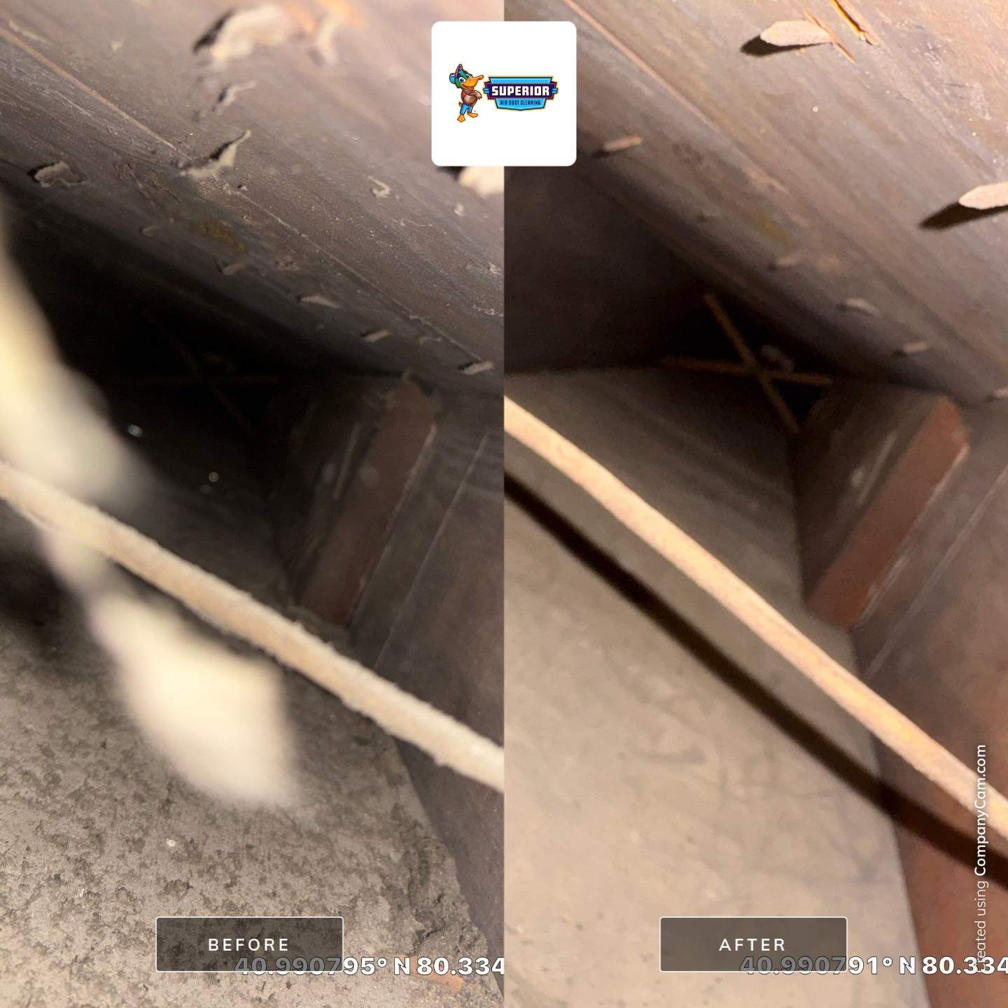 Air Duct Cleaning With a Vacuum Truck in New Castle, PA by Superior Air Duct Cleaning