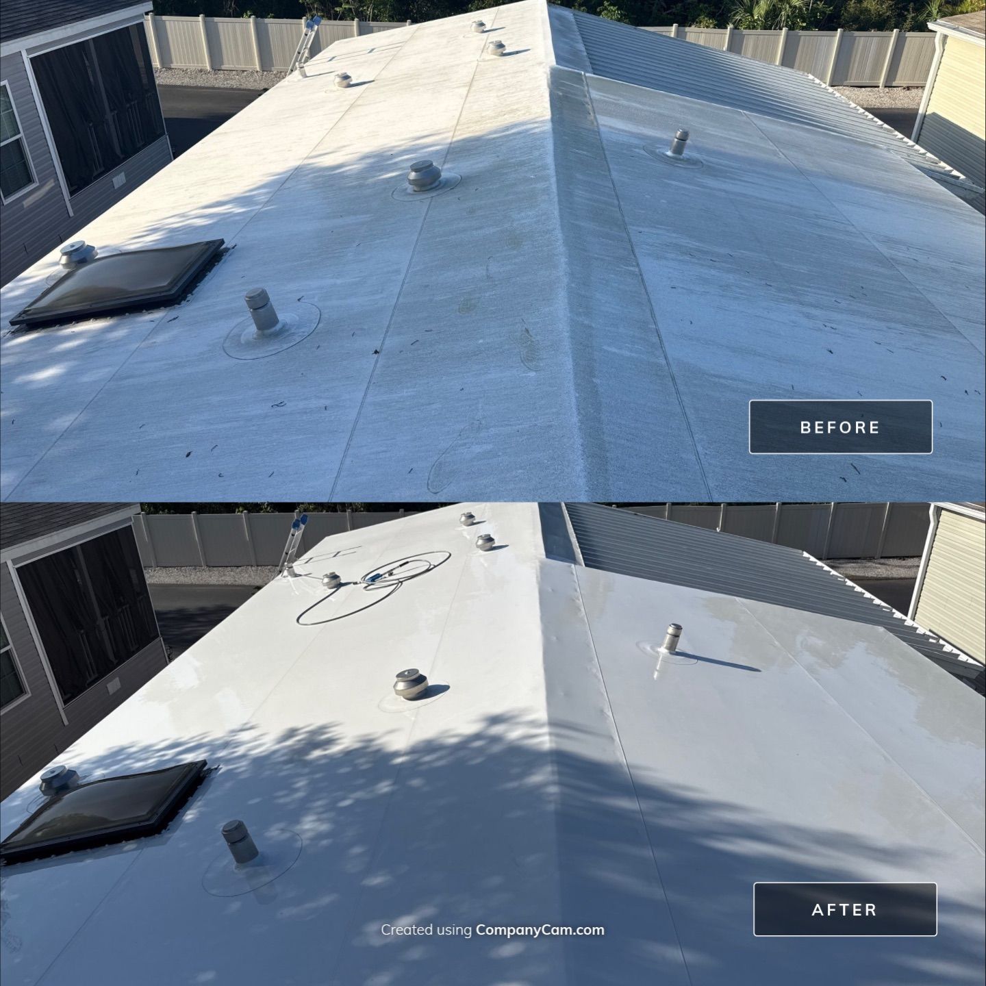 TPO Membrane & Metal Roof Cleaning in Fisherman’s Cove RV Park, Terra Ceia, FL | Sunshine AquaWash by Sunshine AquaWash