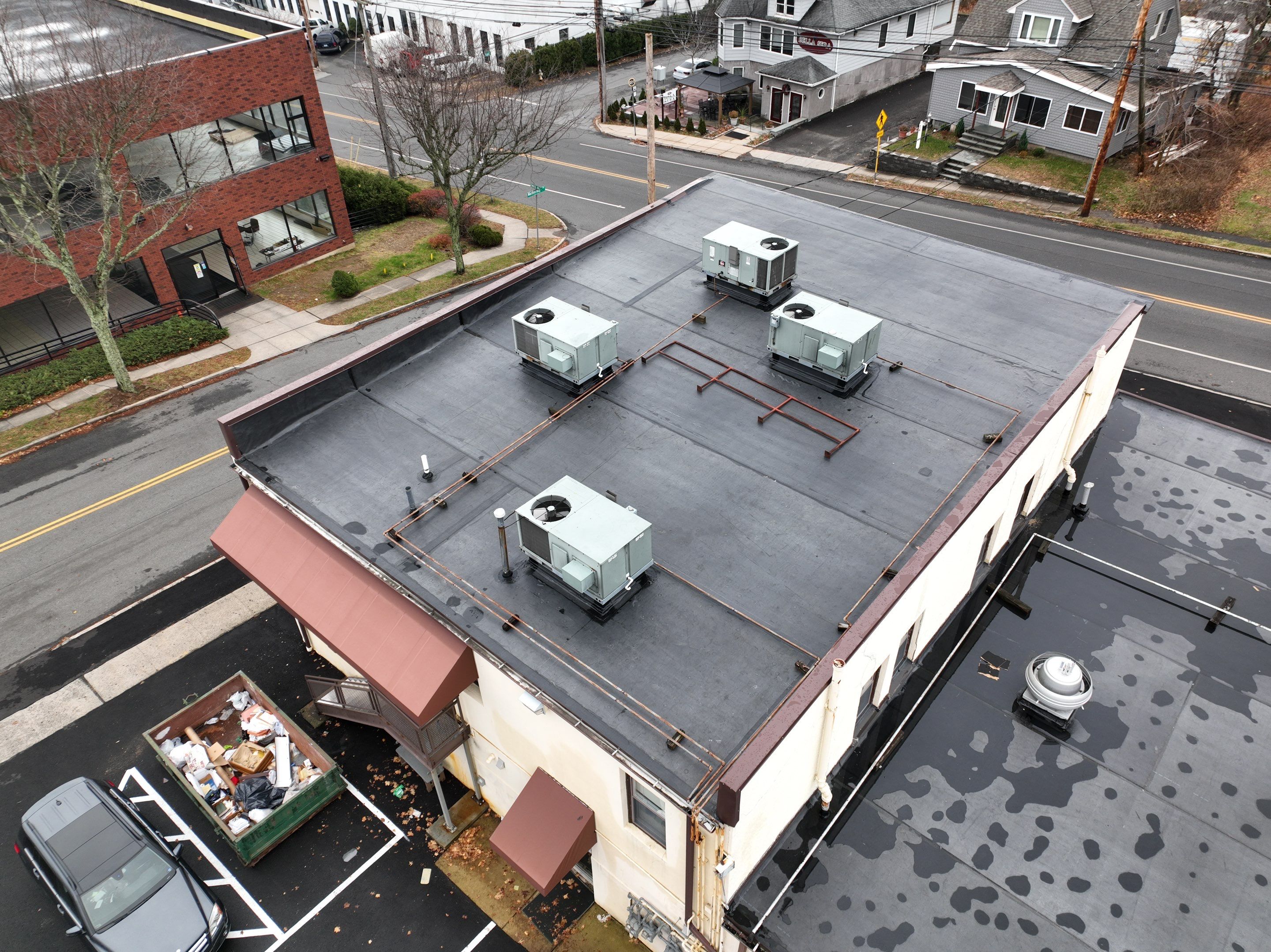 Commercial Roofing Installation using EPDM  by A Plus Exterior