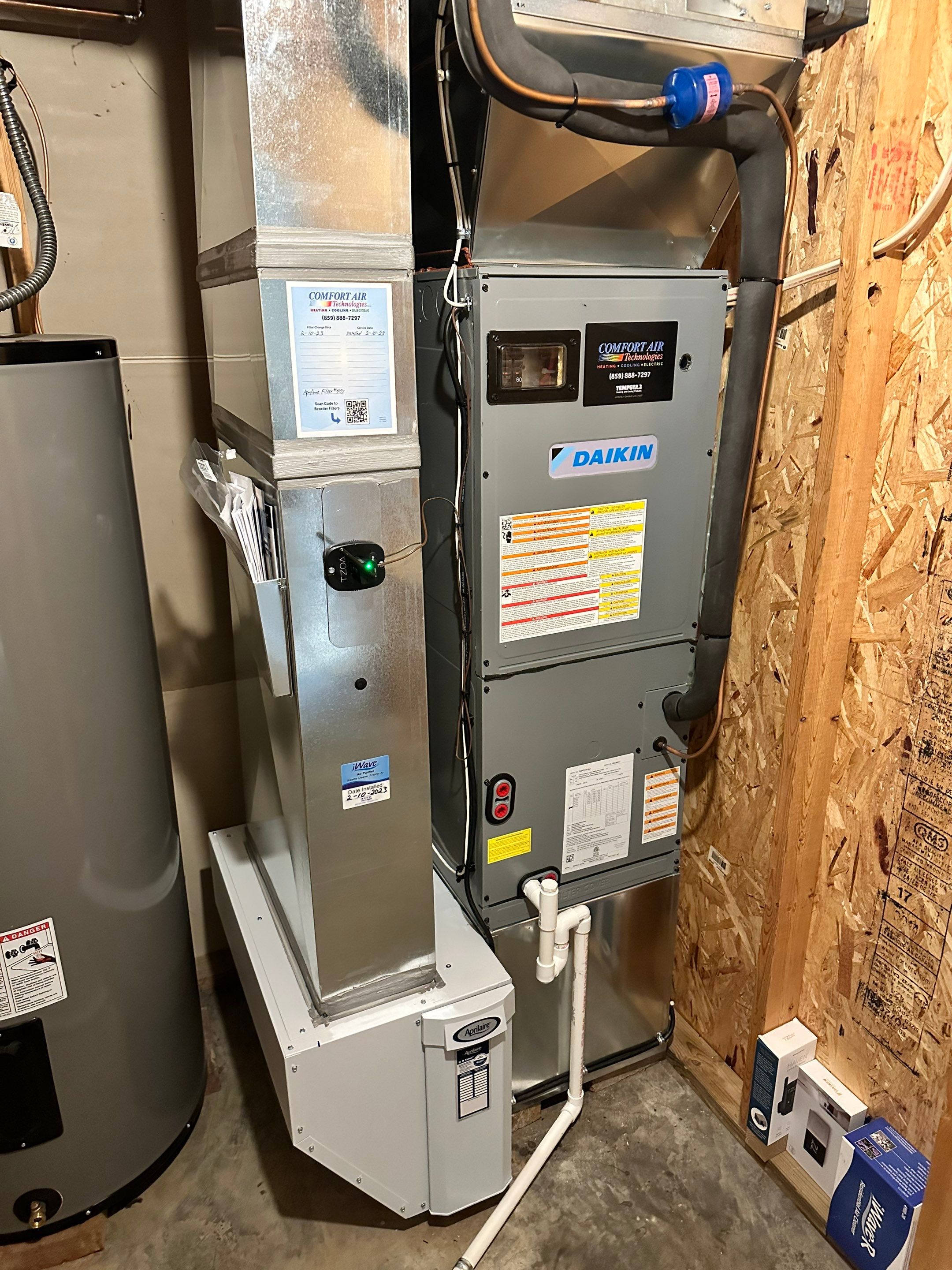 Heat Pump & Air Handler Installation using Daikin Fit by Comfort Air Technologies