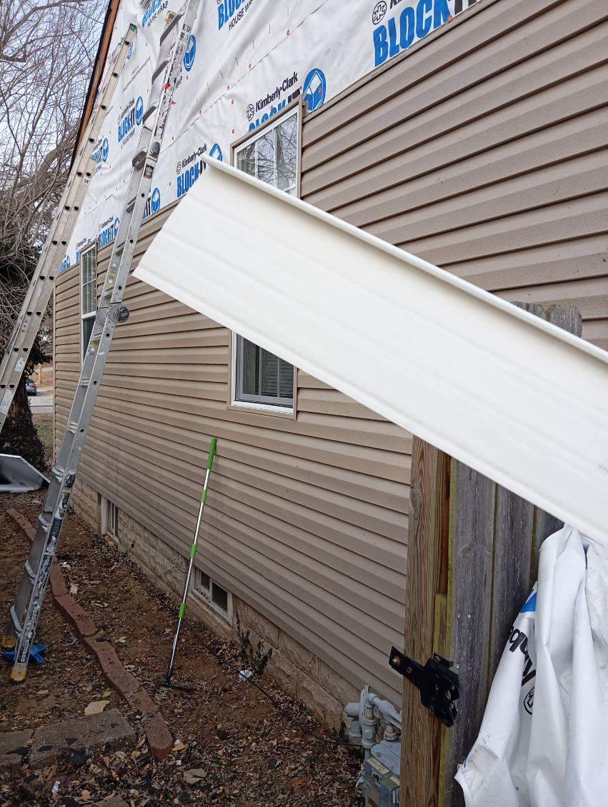 Fire-Damage Exterior Restoration – Siding, WRB, Insulation & Windows - Fairview Heights, IL by Legendary Services Company LLC.