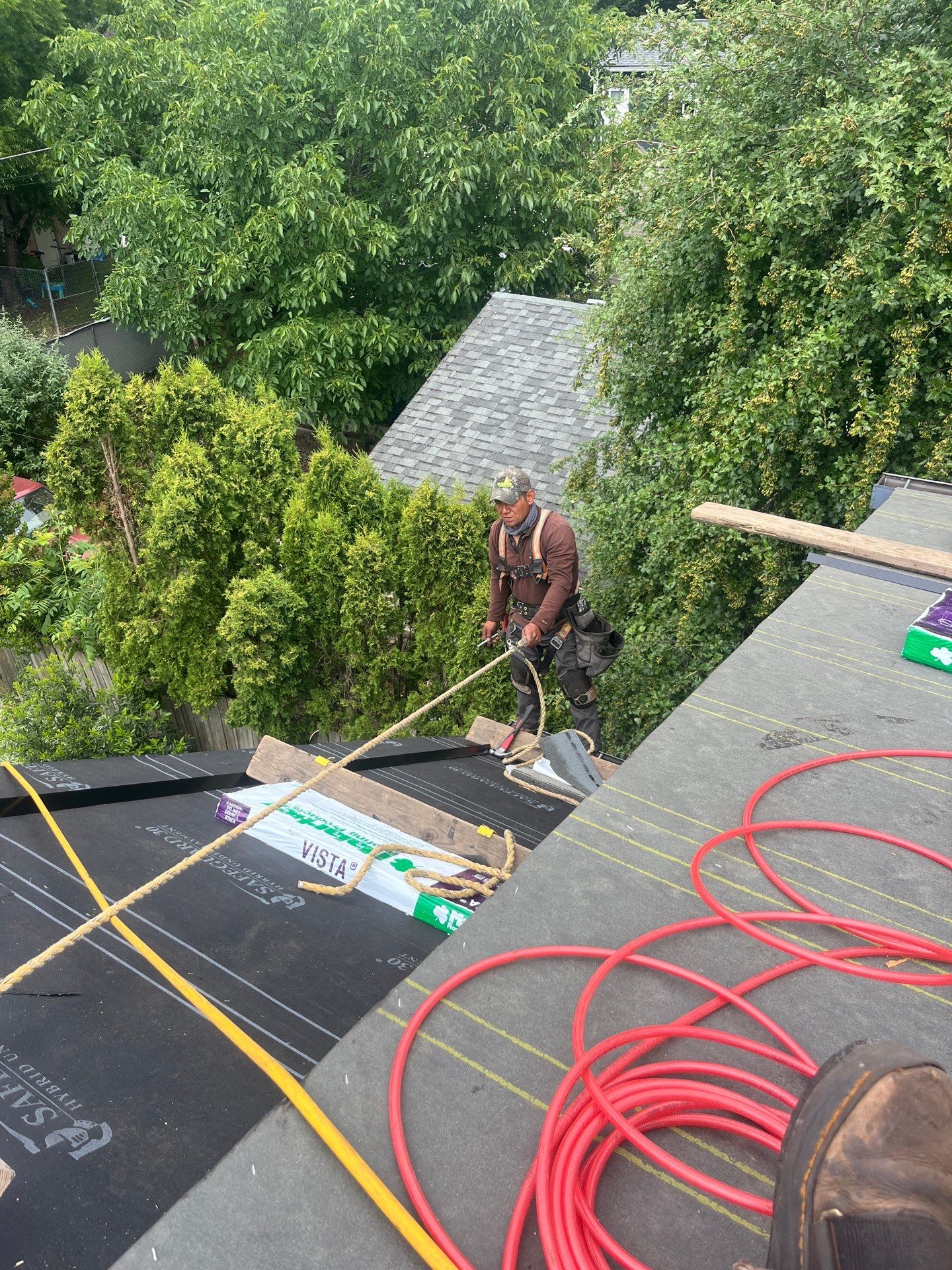Project in Portland by Tom Leach Roofing