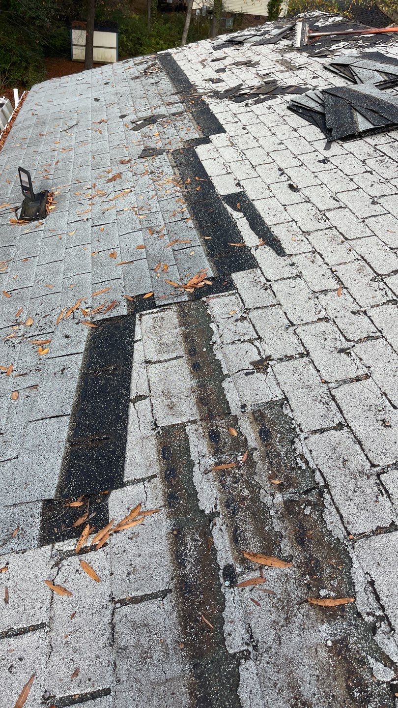 Roof replacement by hail and wind damage by Just Brilliant Restoration JBR