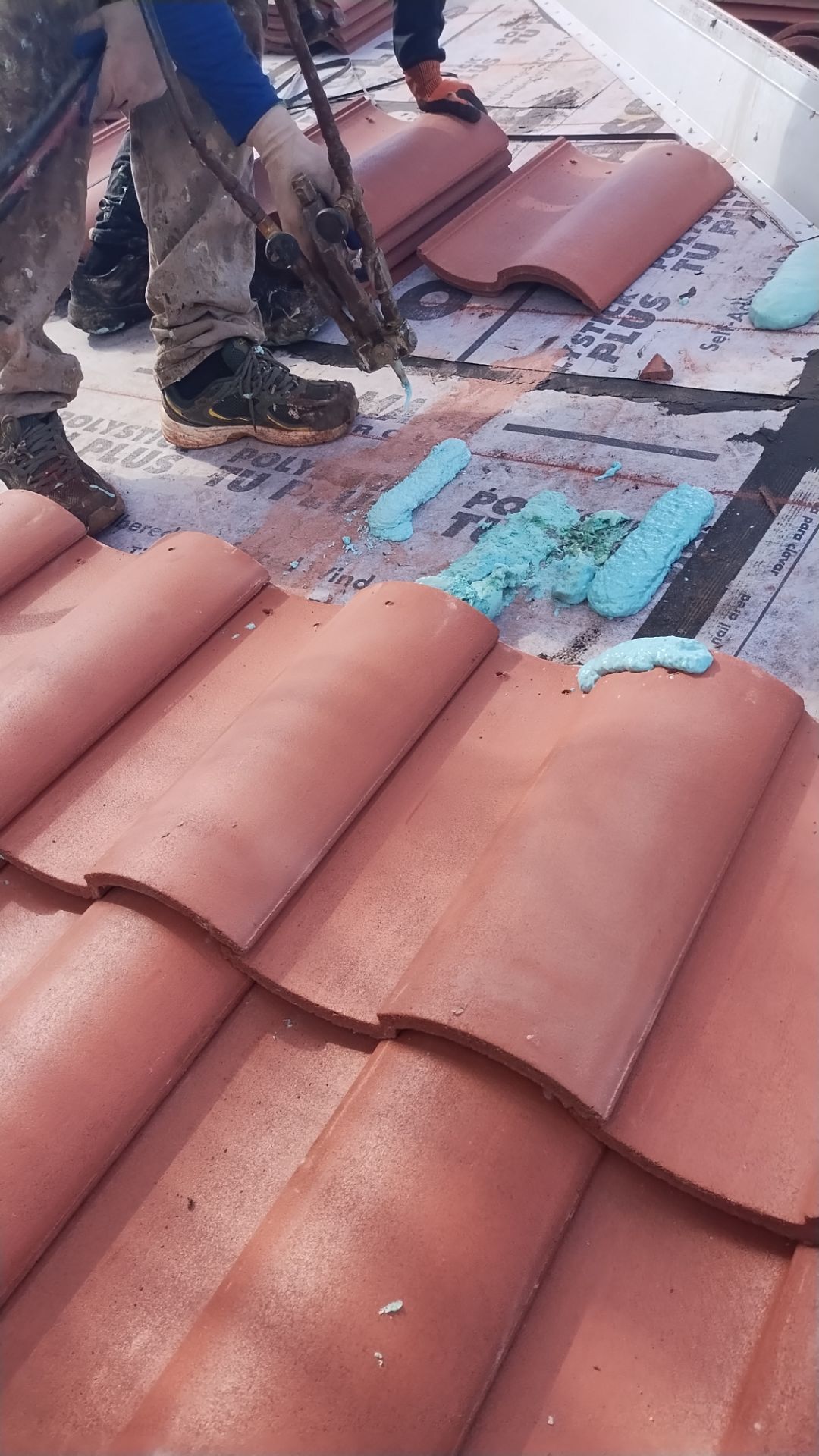 Residential Roofing Installation using WestLake Roofing Tile by BLUES BROTHERS ROOFING