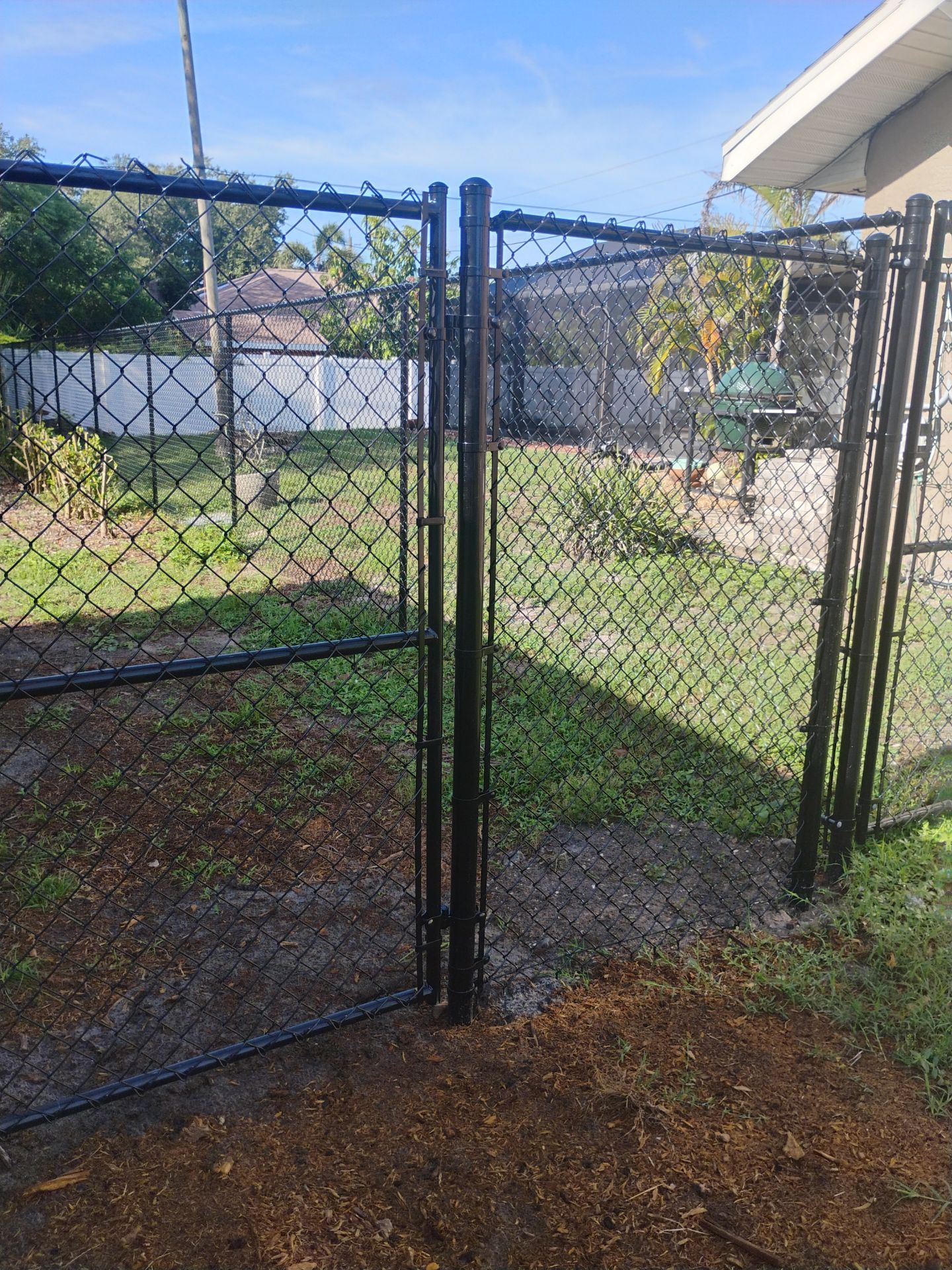 Black Chain Link in Port Charlotte by True Fence LLC