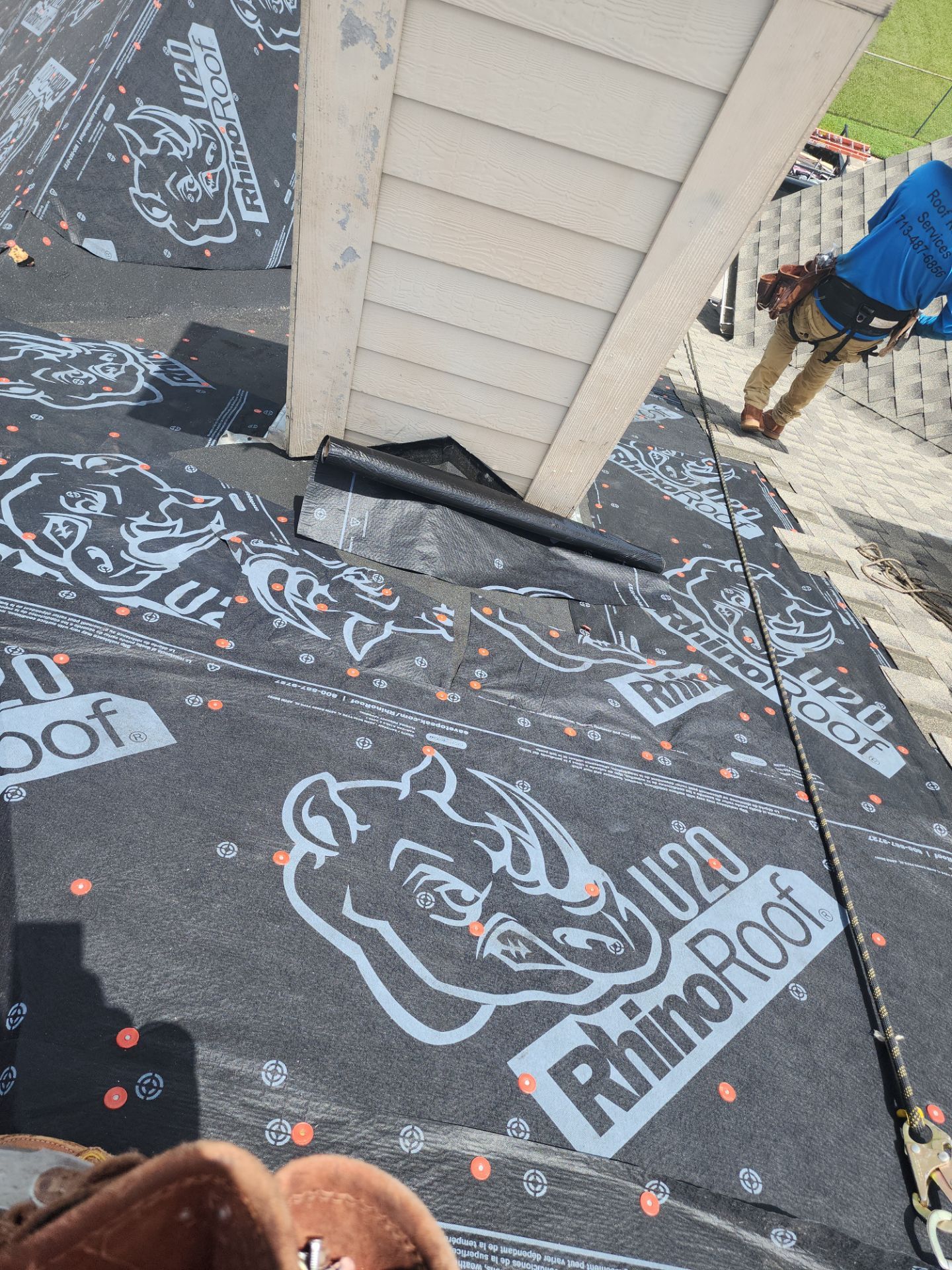 Residential Roofing Repair using Owen's Corning Duration (Lifetime) Shingles by Roof Repair Company