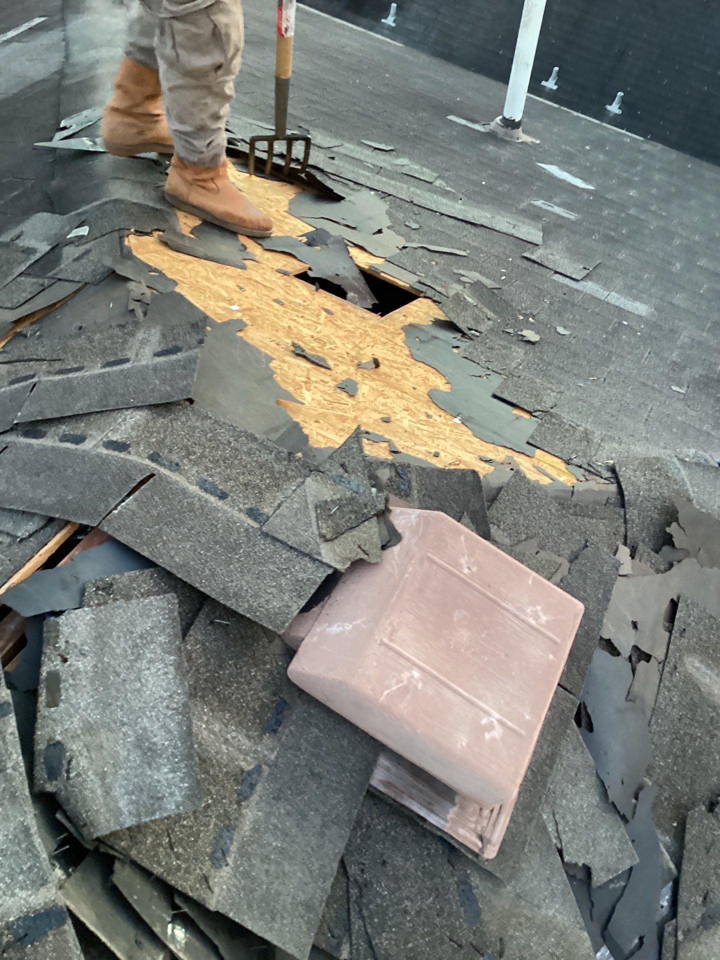 Residential Roofing Repair using Owen's Corning Duration (Lifetime) Shingles by Roof Repair Company