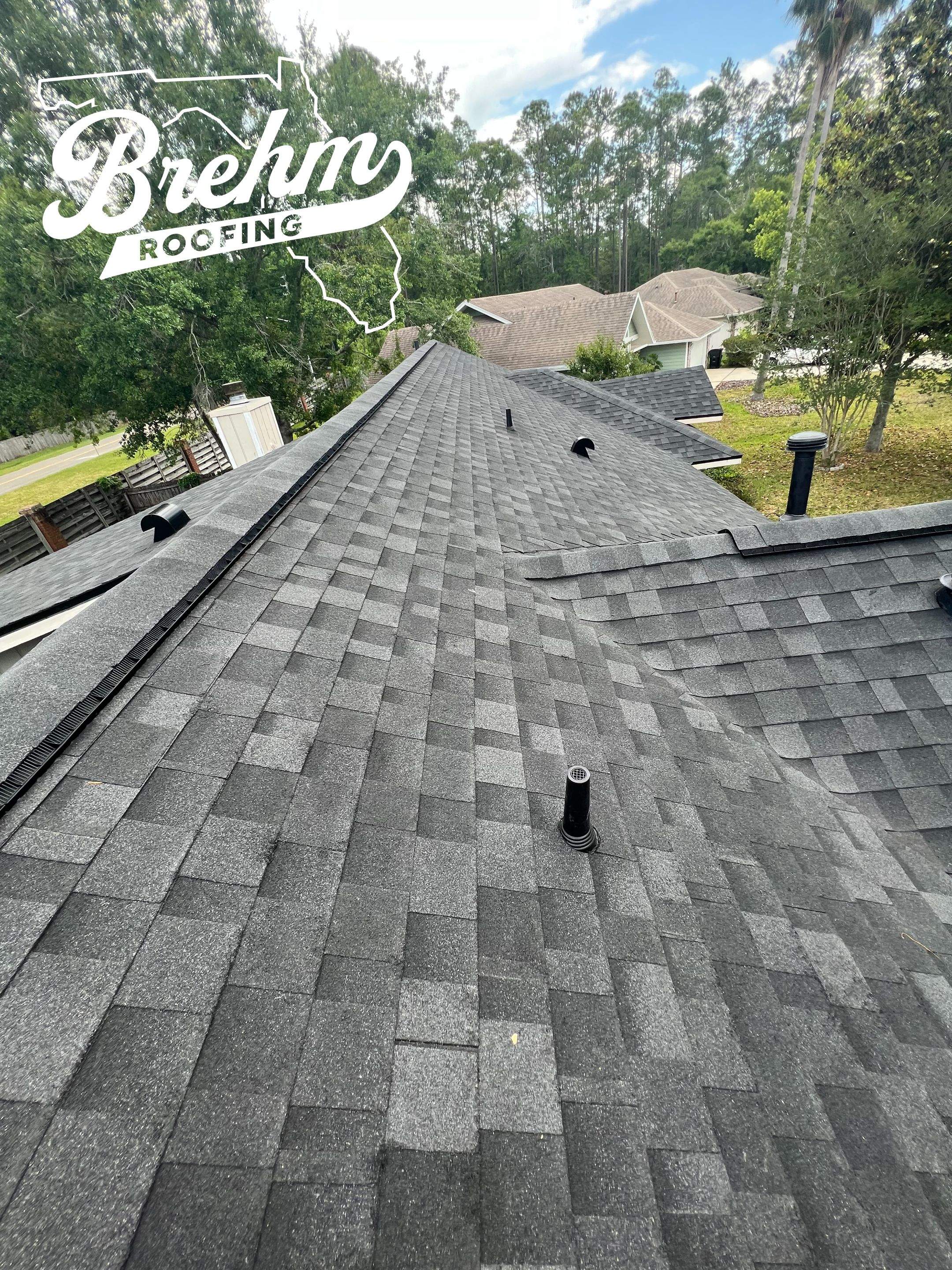 Reroof in Gainesville, Florida by Brehm Roofing