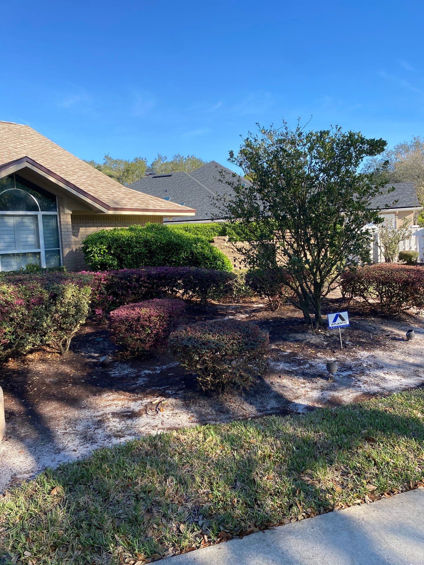 Deerwood Resident | Pine Bark Install by ProGreen Services