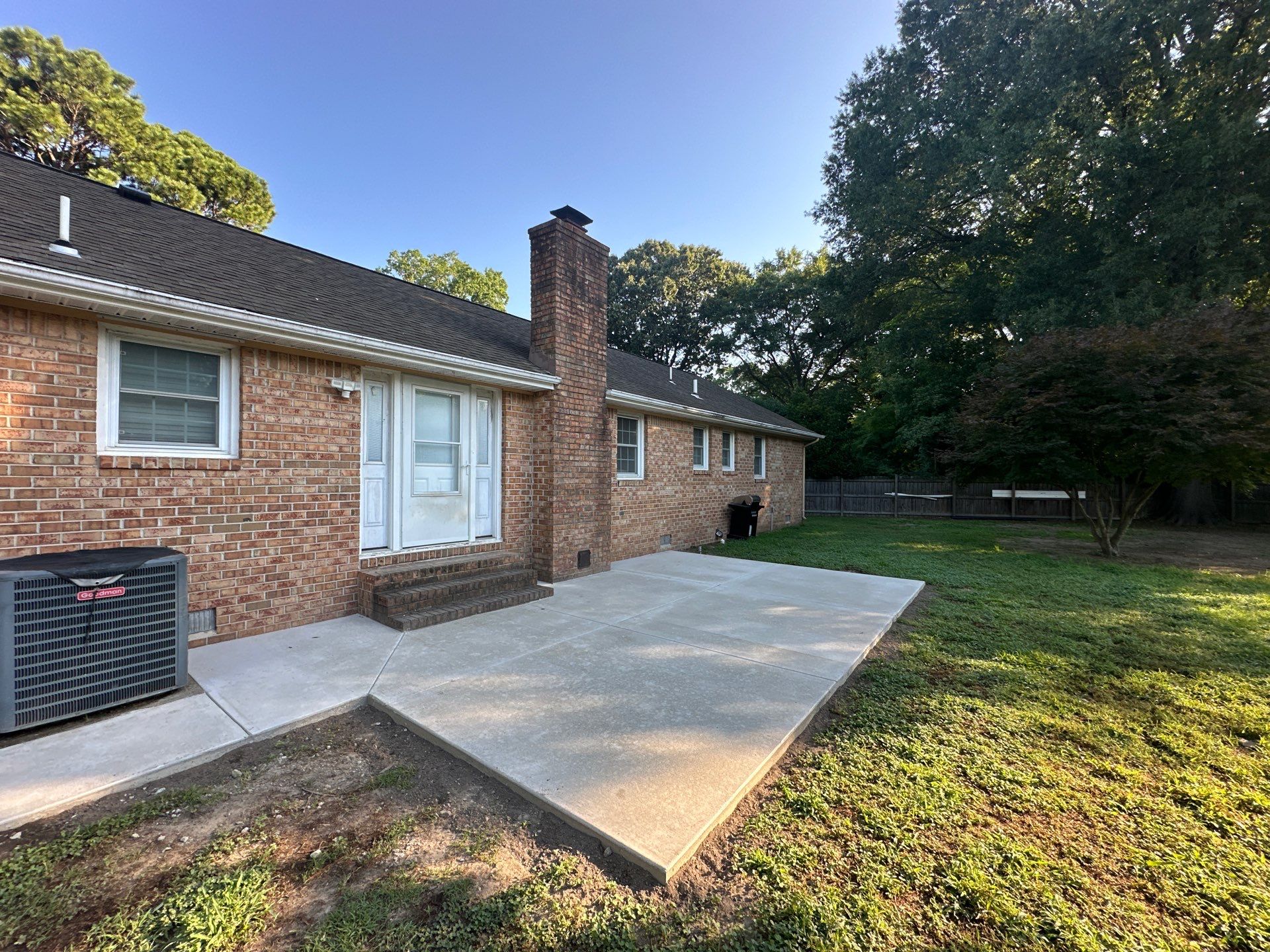 Project in Virginia Beach by Sam The Concrete Man Virginia Beach