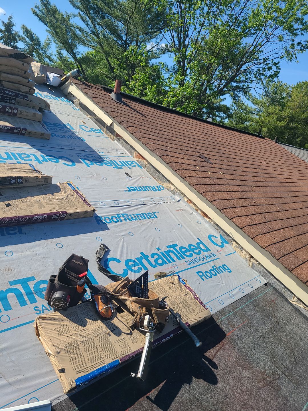 Oakton: CertainTeed Landmark Pro Designer Shingles in Max Def Pewter by RM Banning, Inc.